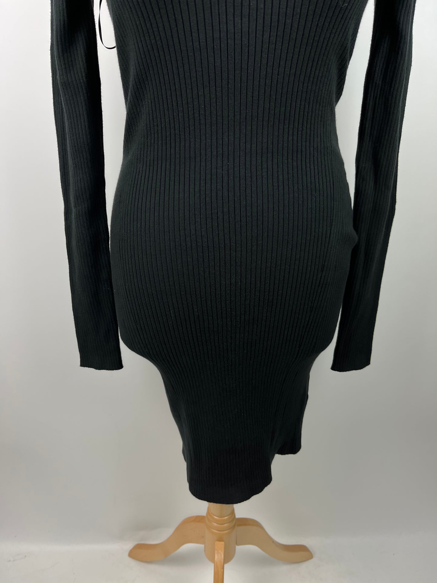 Calvin Klein Jeans 2-in-1 Roll Neck Jumper Dress - Black