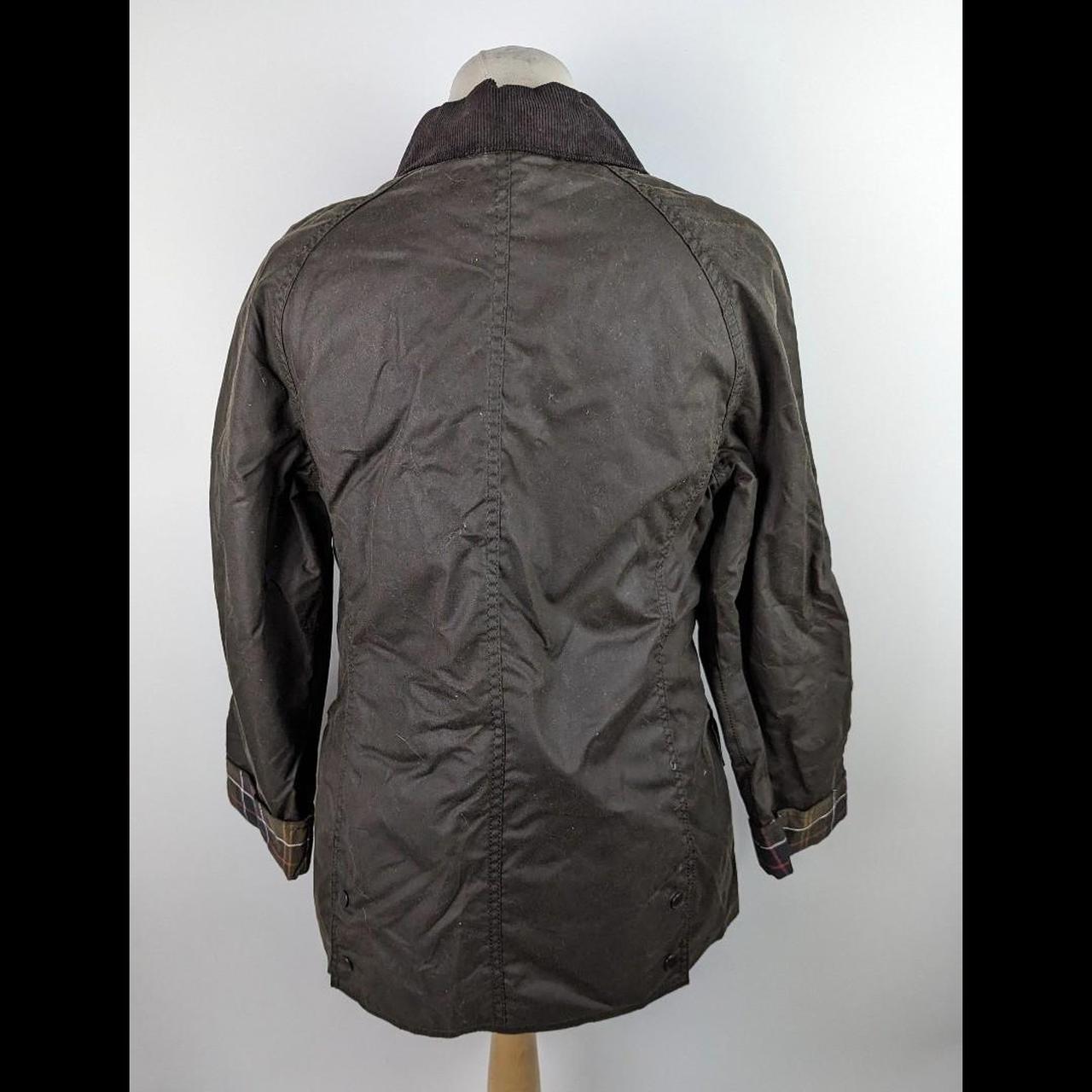 BARBOUR Womens Beadnell® Wax Jacket - Rustic (Dark Brown)