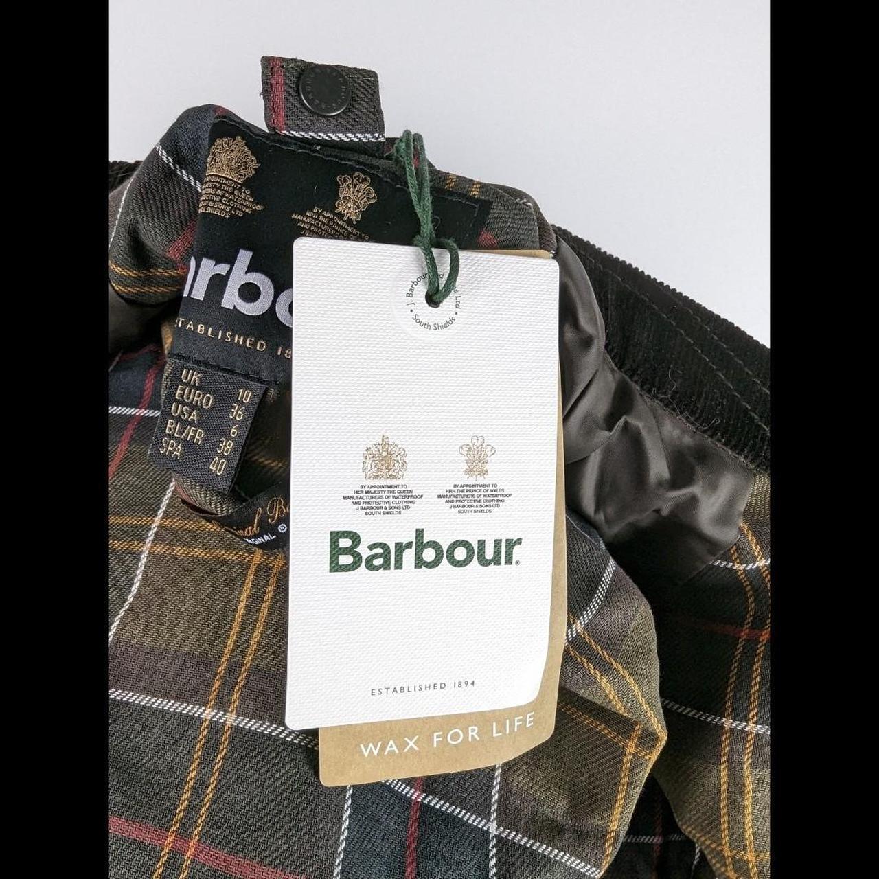 BARBOUR Womens Beadnell® Wax Jacket - Rustic (Dark Brown)