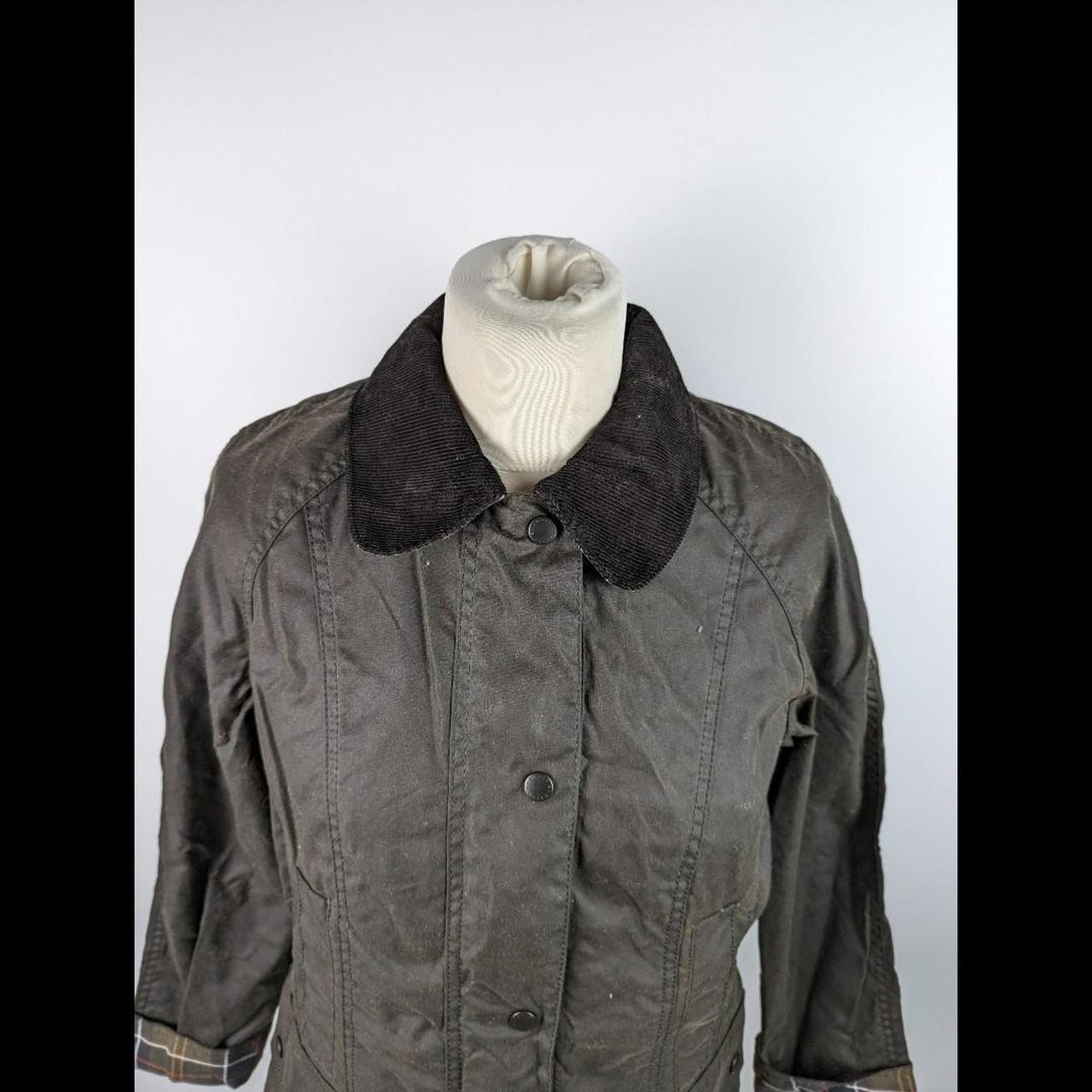 BARBOUR Womens Beadnell® Wax Jacket - Rustic (Dark Brown)