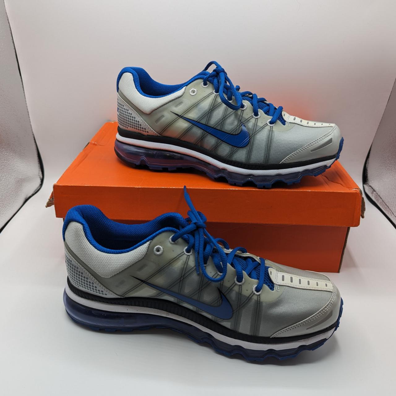 Nike Mens Air Max Plus 2009 Trainers - Blue, Black and Grey