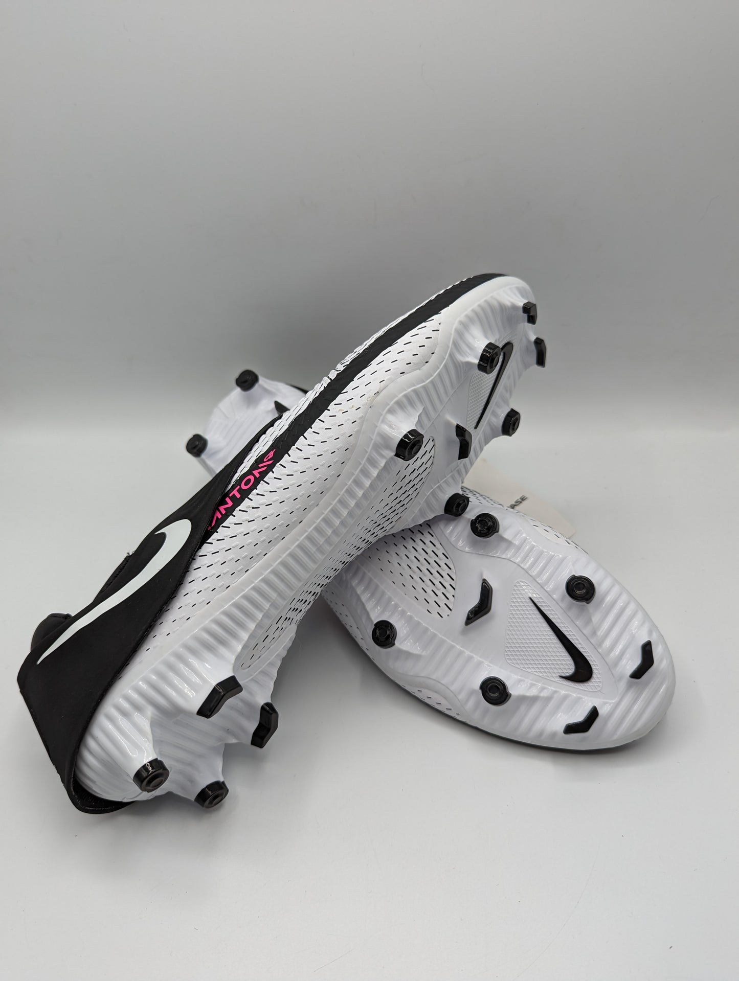 Nike Phantom GT Academy Flyease MG Football Boots - Mens - White Pink Blast