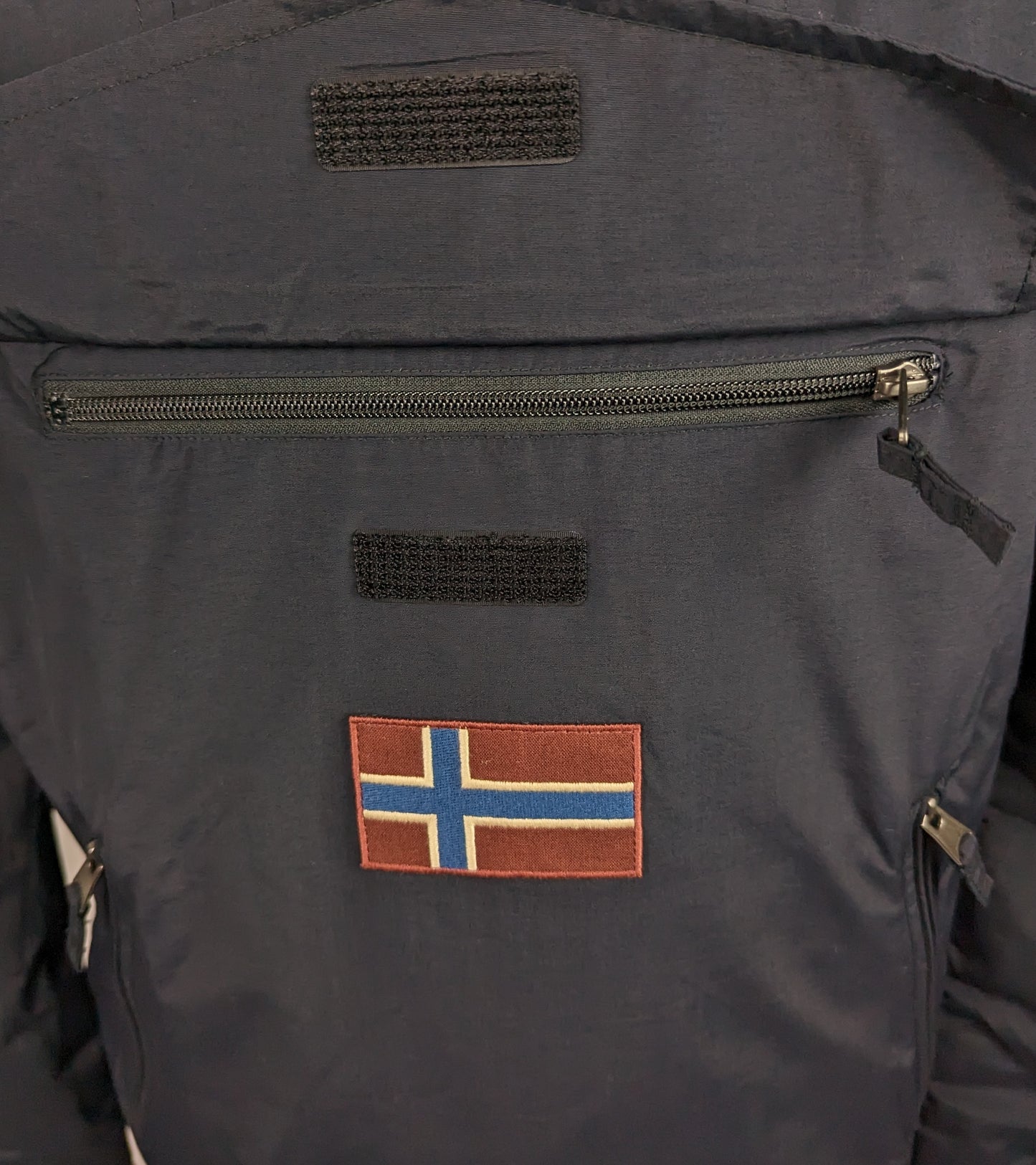 NAPAPIJRI Mens Rainforest Winter Anorak Jacket - Navy Blue
