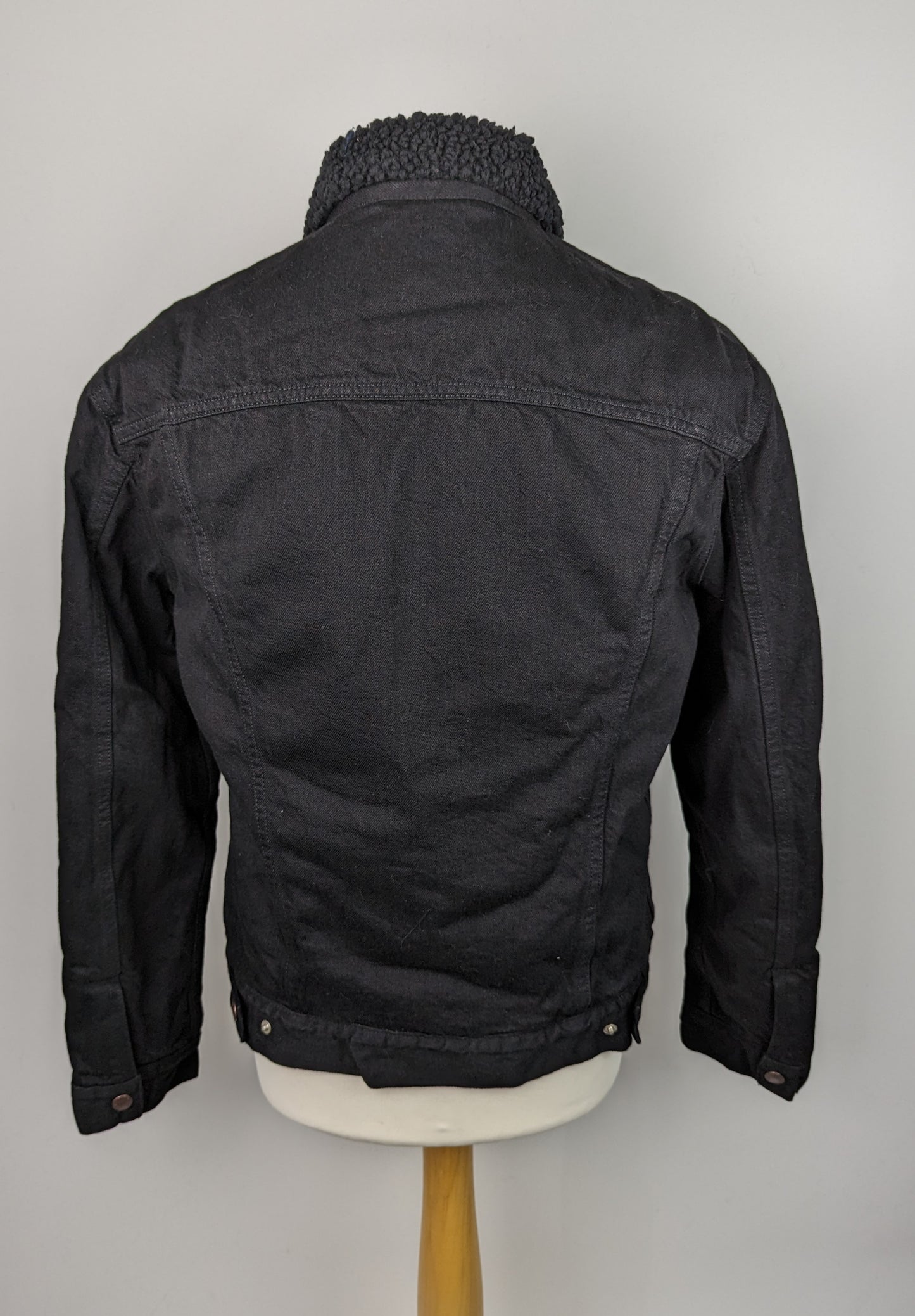 LEVIS Mens Type 3 Sherpa Jacket - Black