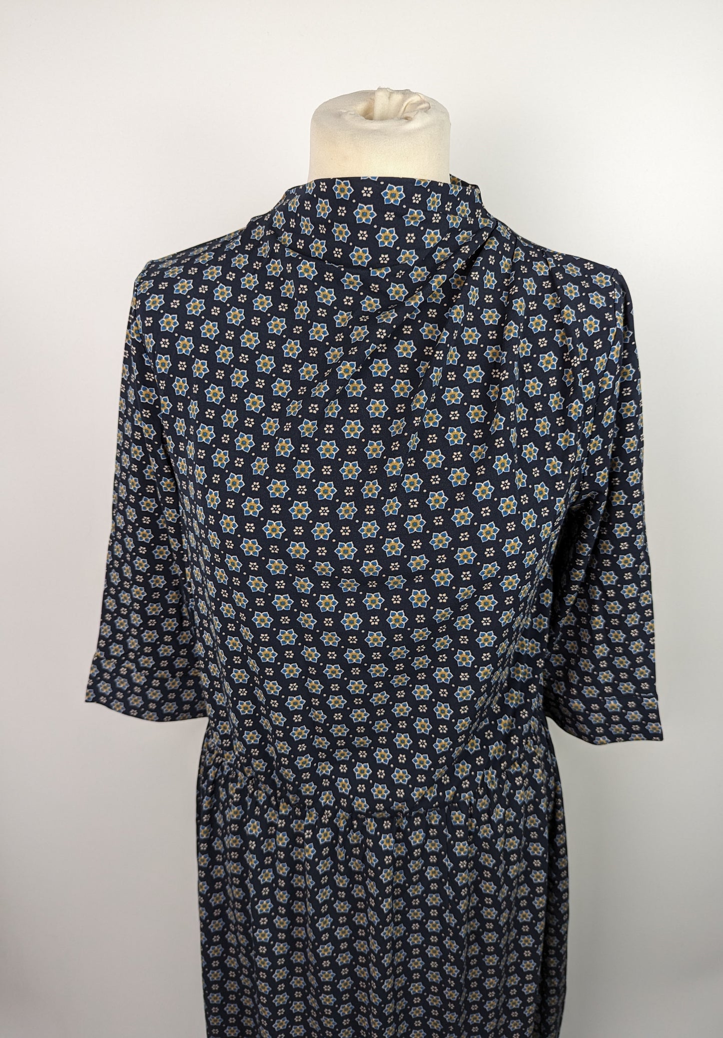 Marella Womens Franz Midi Dress - Blue