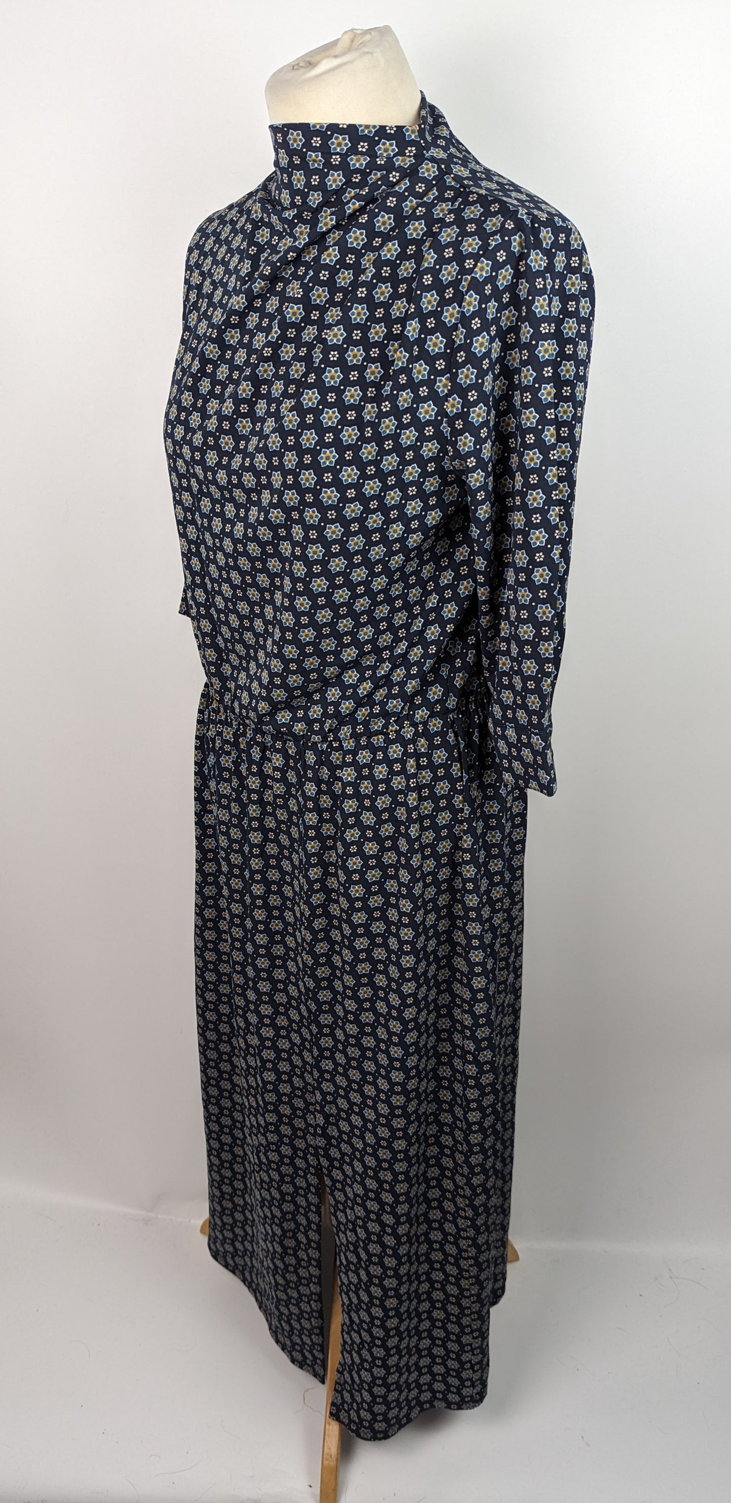 Marella Womens Franz Midi Dress - Blue