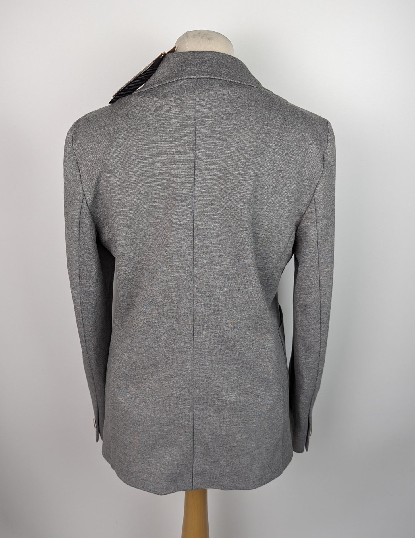 BOSS Womens Japasa Knit Blazer Jacket - Grey