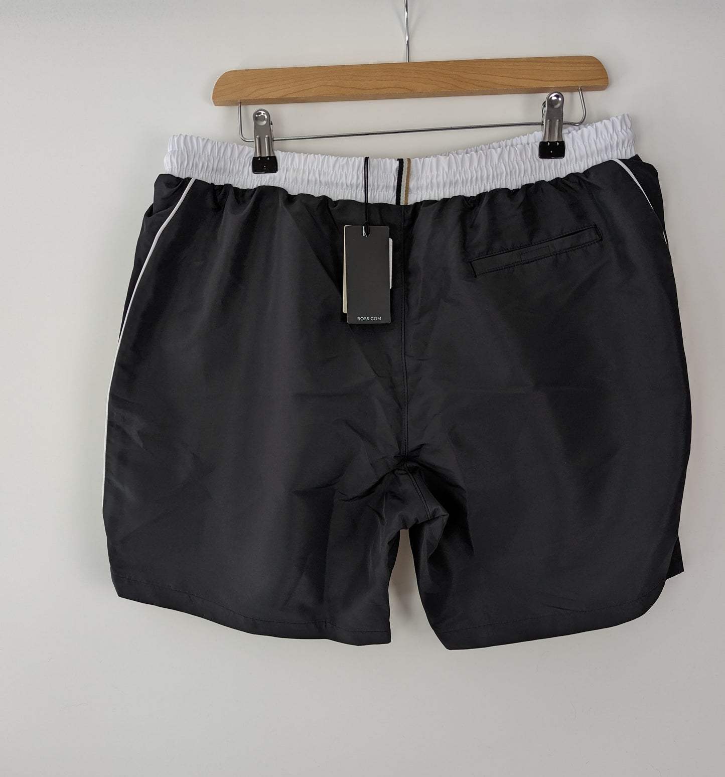 BOSS Men's Starfish Swim Shorts - Black