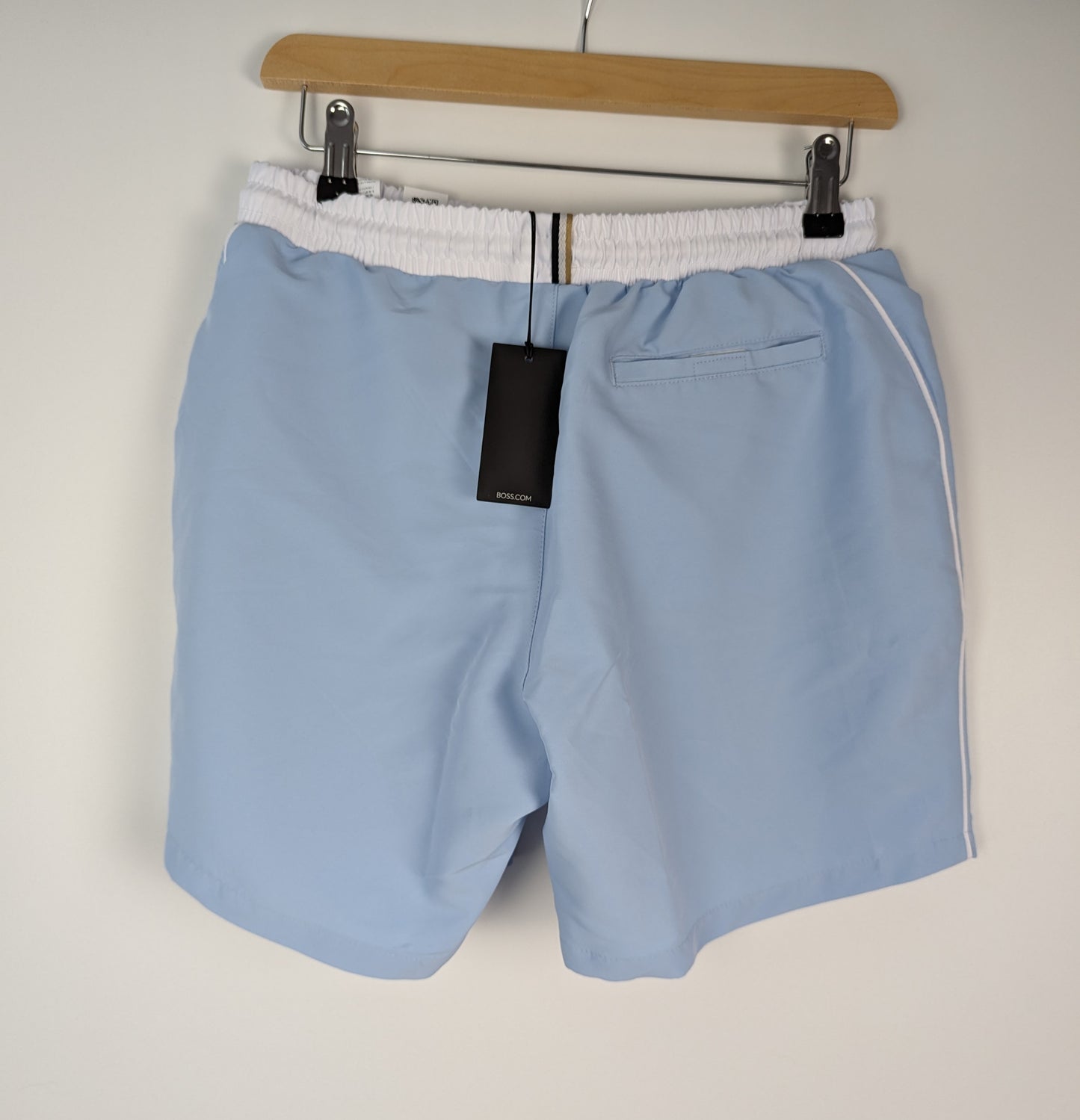 BOSS Men's Starfish Swim Shorts - Blue