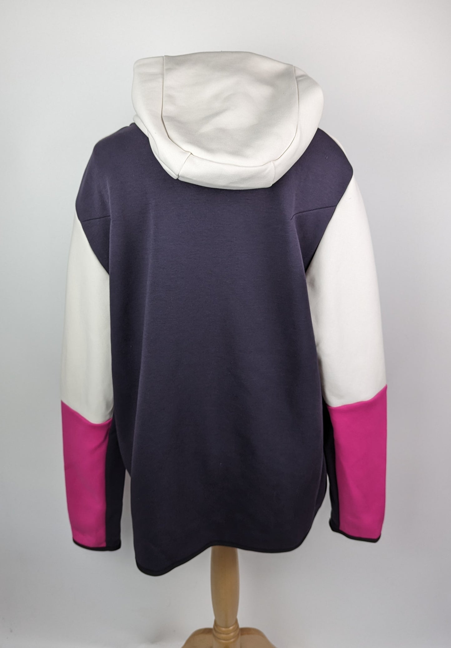 Nike Sportswear Mens Tech Fleece Full-Zip Hoodie - PHANTOM/CAVE PURPLE/ACTIVE PINK