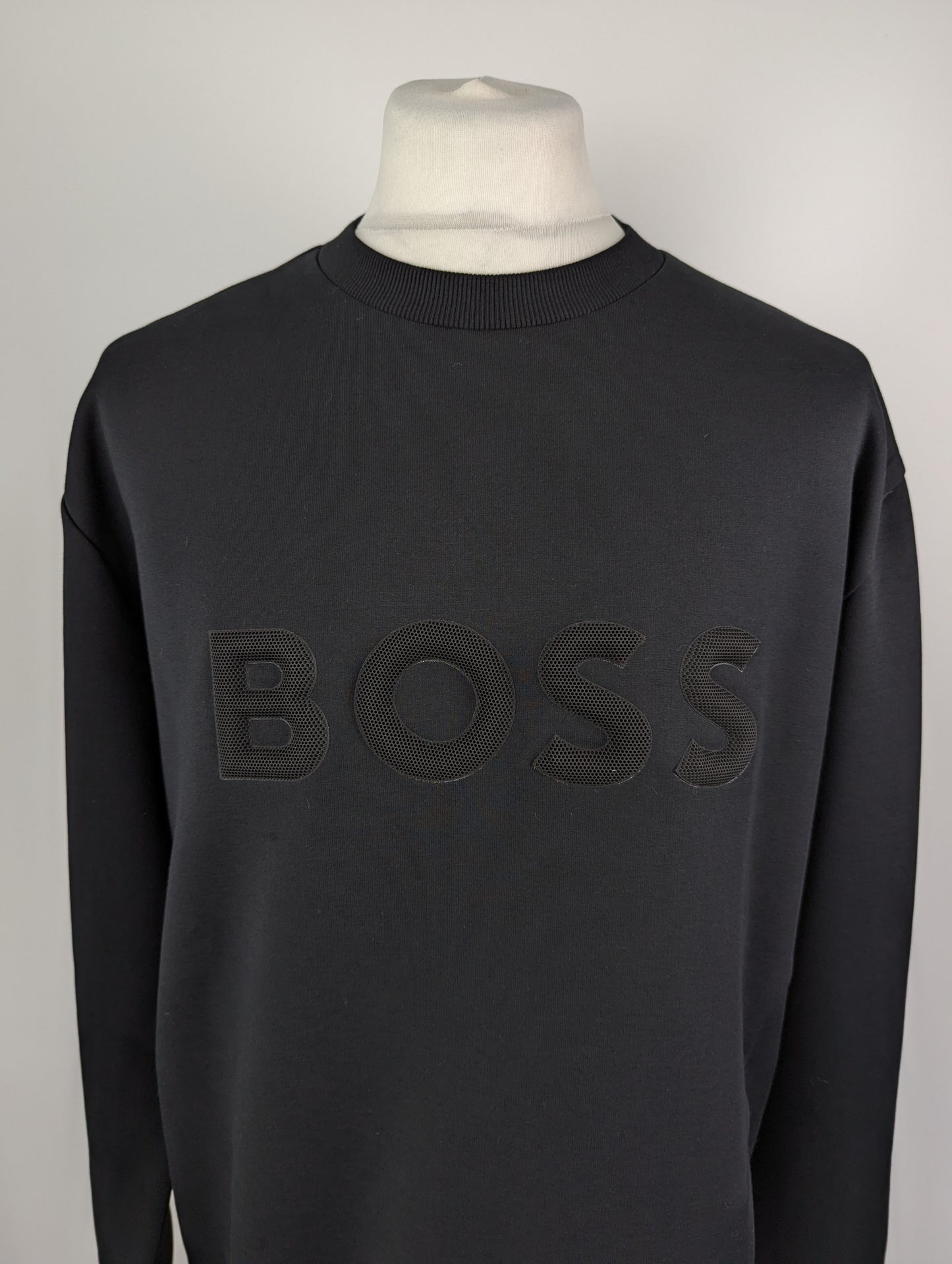 Boss Mens Salbo 1 Jumper - Black