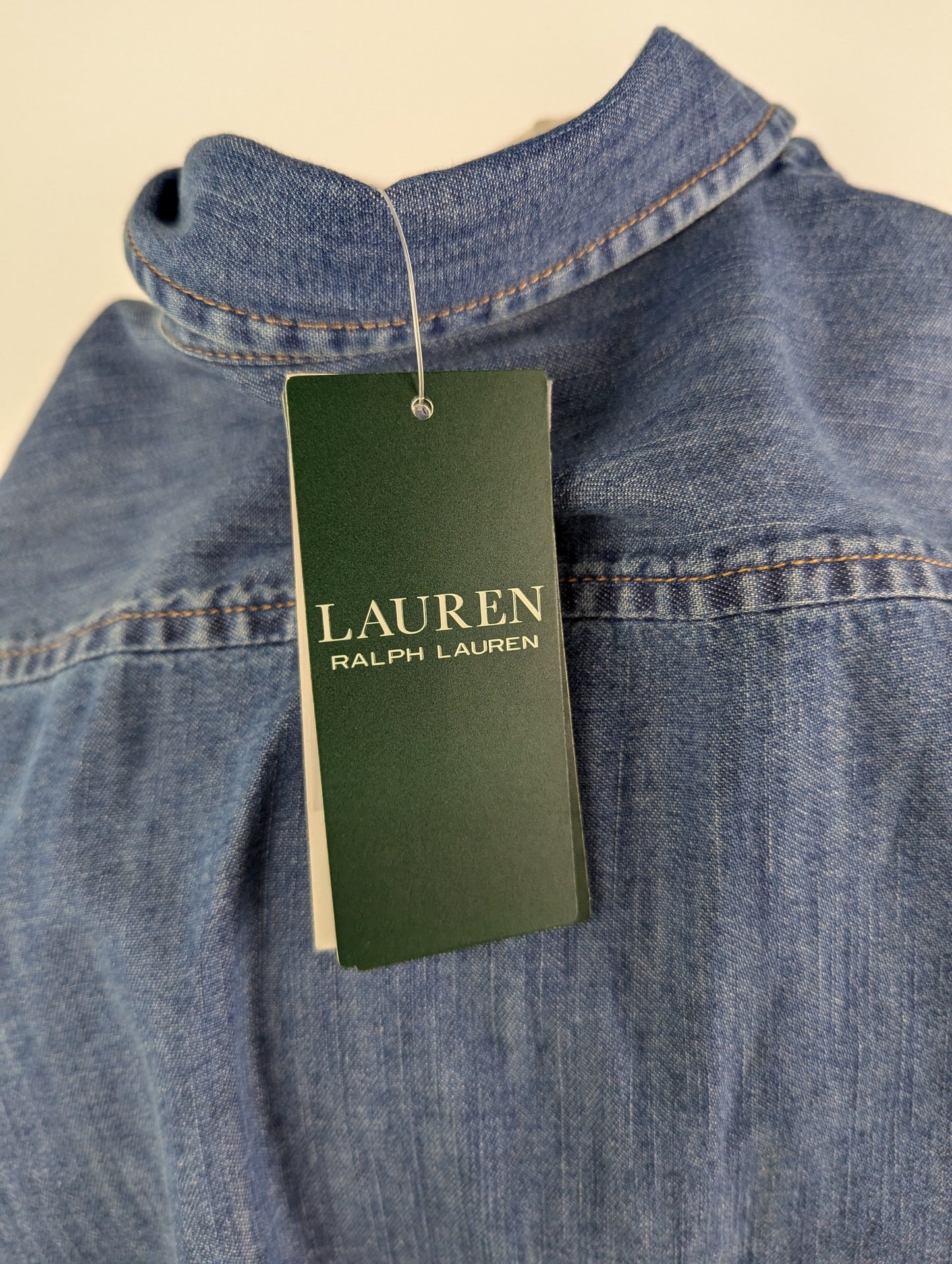 Lauren Ralph Lauren Charlotte Denim Shirt - Blue