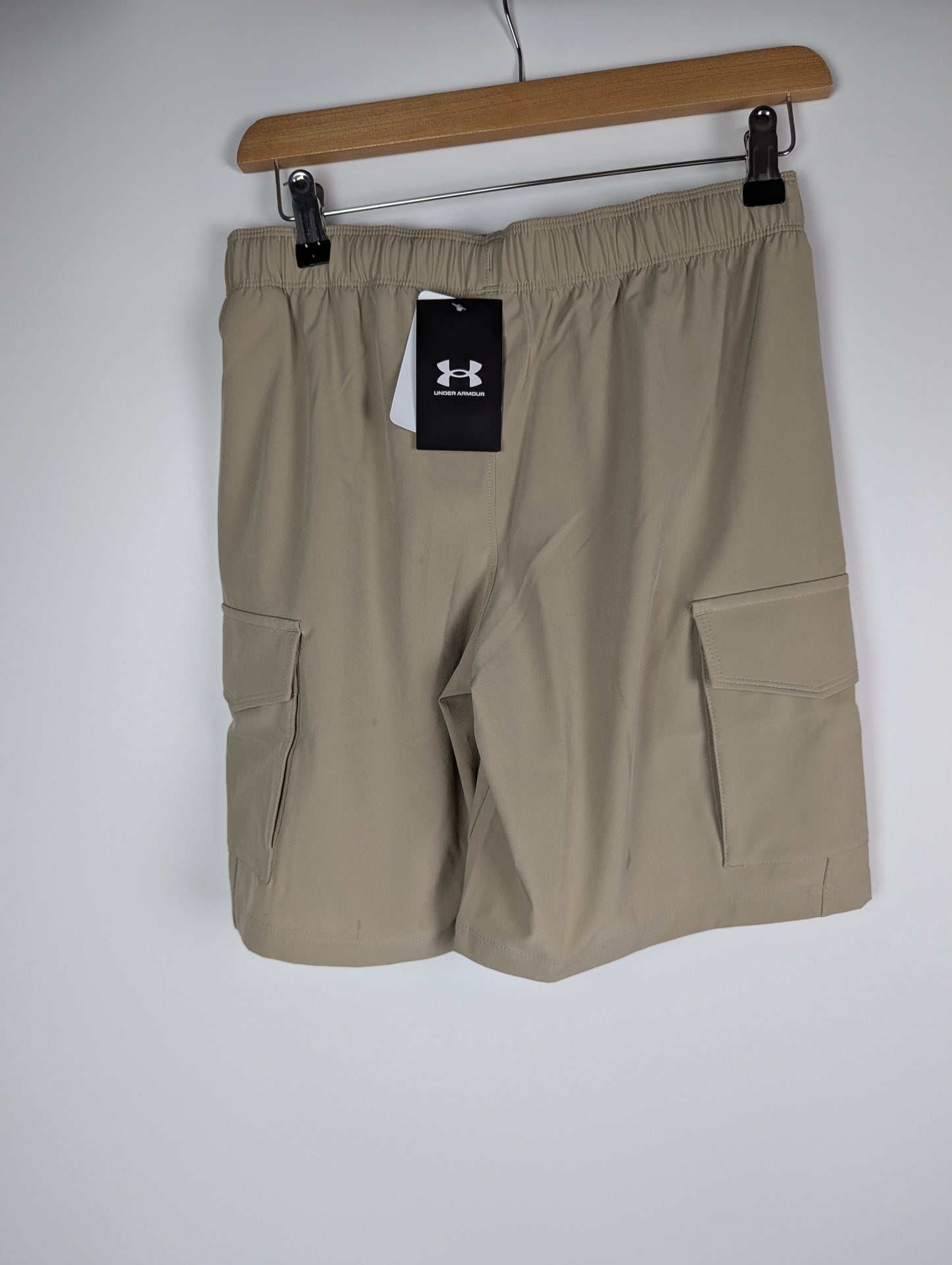 Under Armour Boys Cargo Shorts - Beige