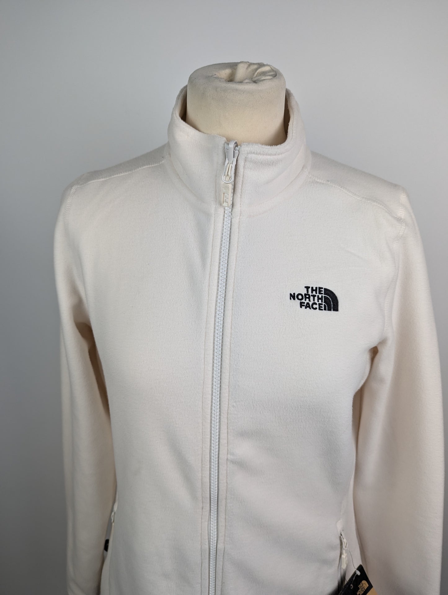 THE NORTH FACE Women’s 100 Glacier Full-Zip Fleece - White