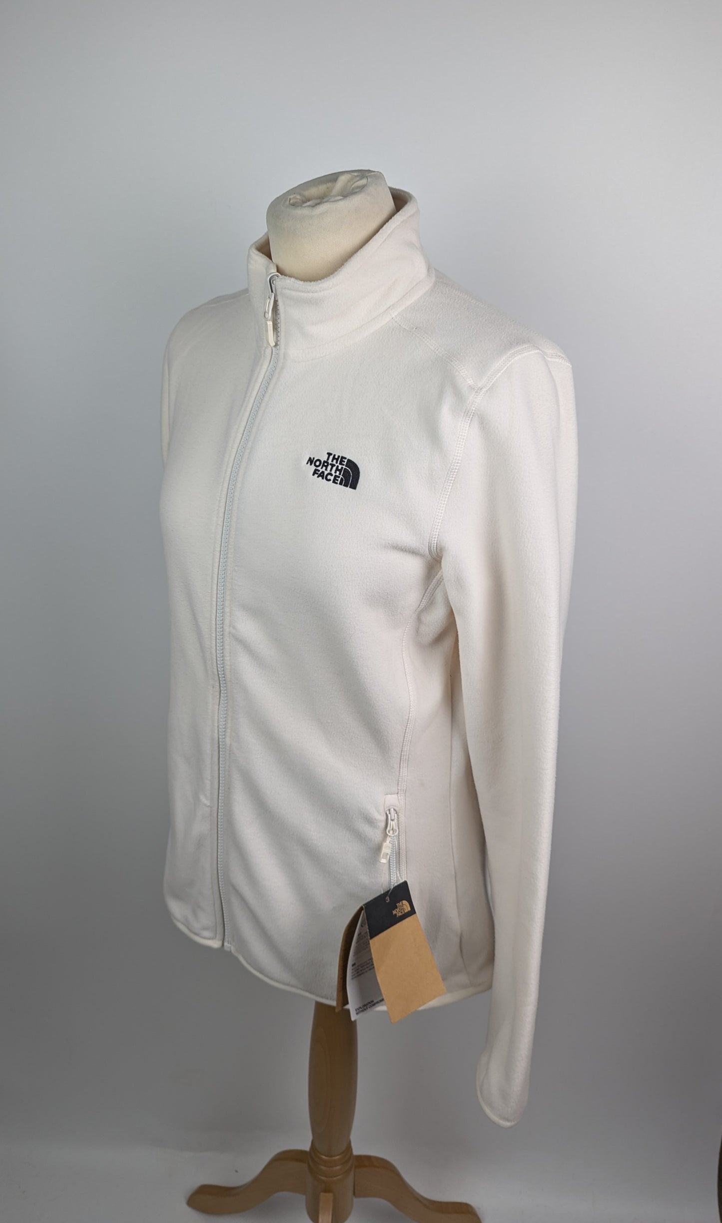 THE NORTH FACE Women’s 100 Glacier Full-Zip Fleece - White