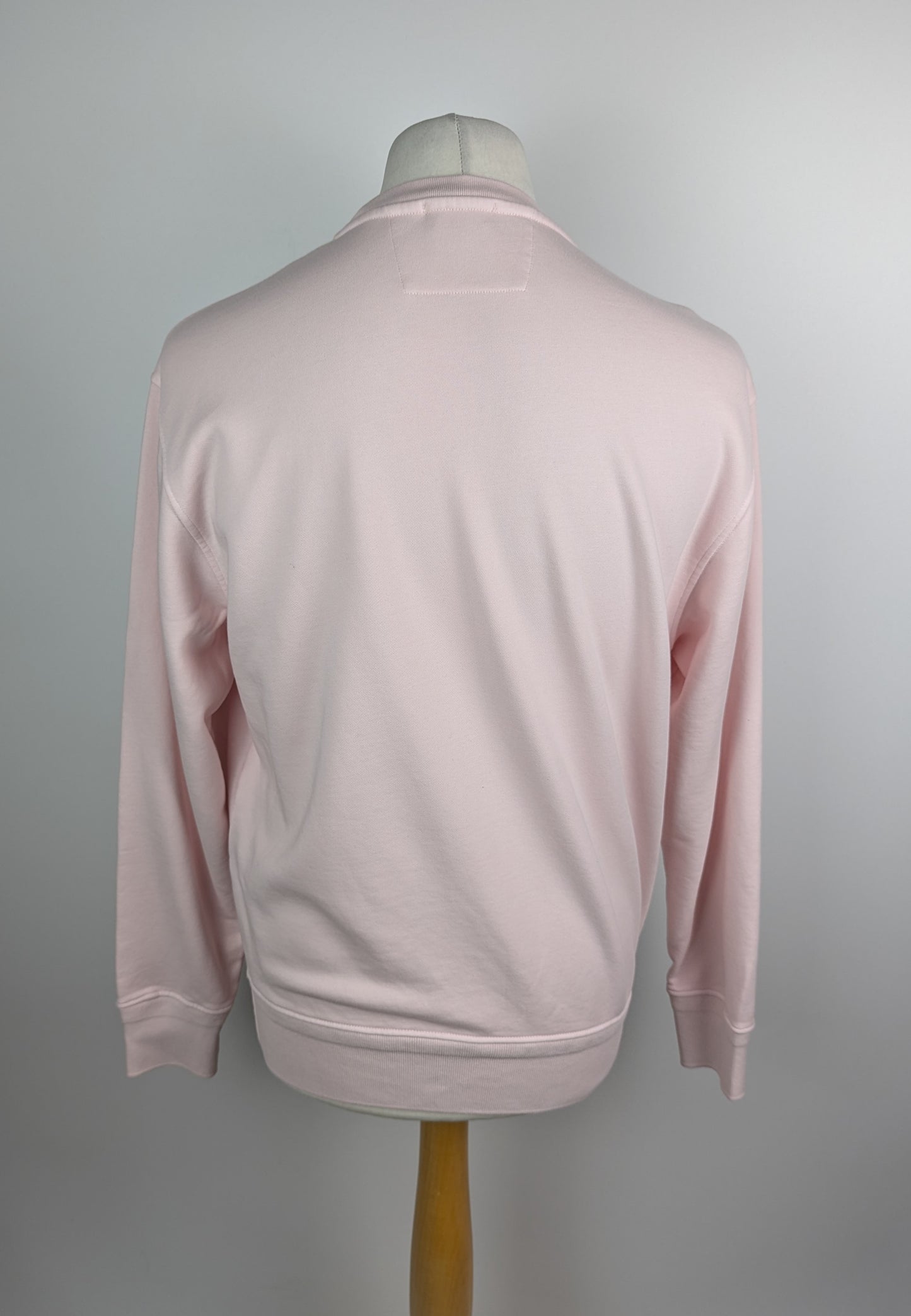 CP Company Mens Resist Dyed Sweatshirts Crew Neck - Heavenly Pink