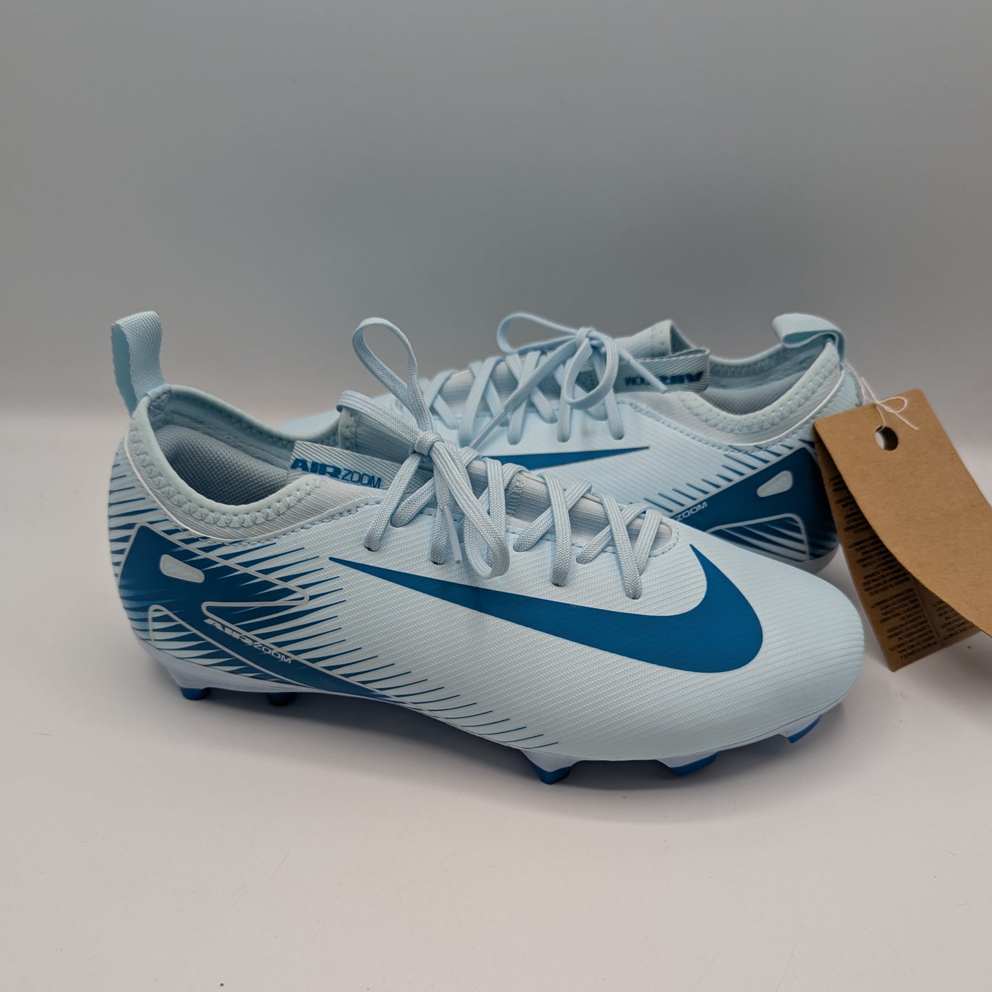 Nike Zoom Mercurial Vapor 16 Academy Juniors Firm Ground Football Boots - Blue