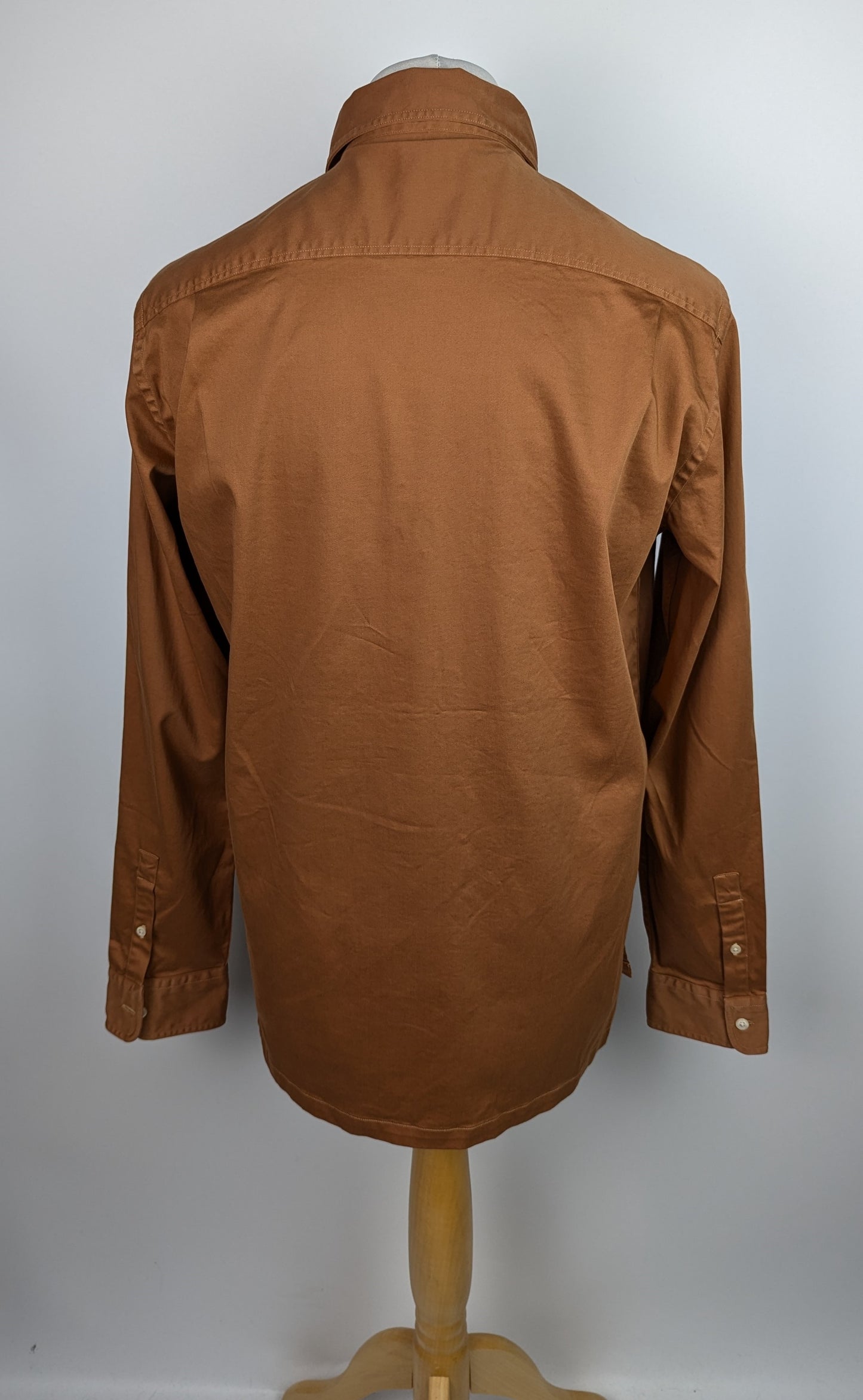 PS Paul Smith Mens Button Up Overshirt - Brown
