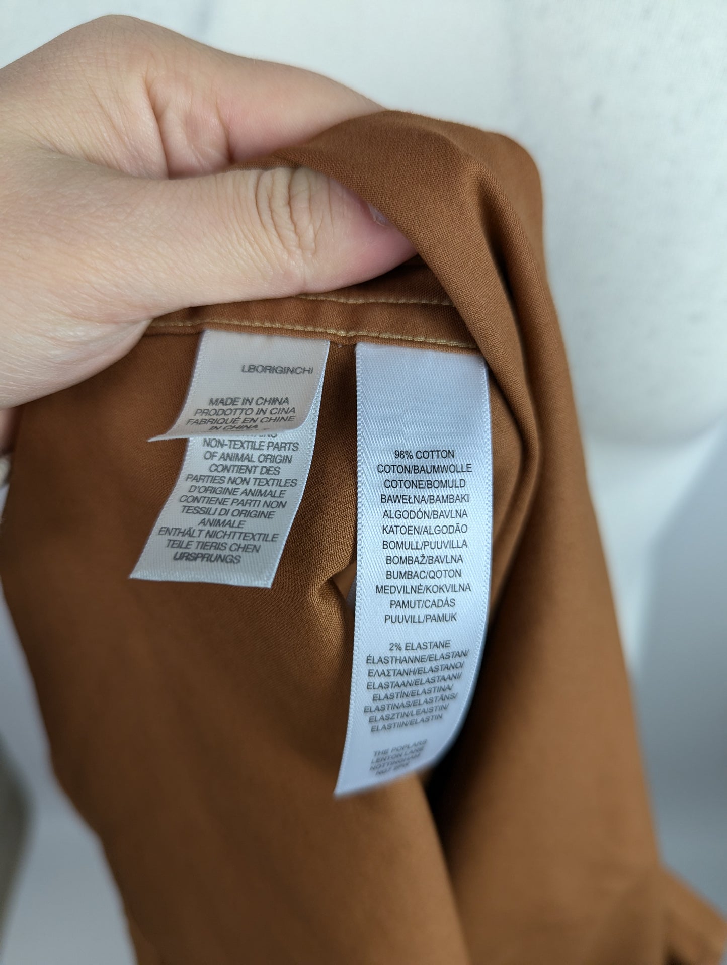 PS Paul Smith Mens Button Up Overshirt - Brown