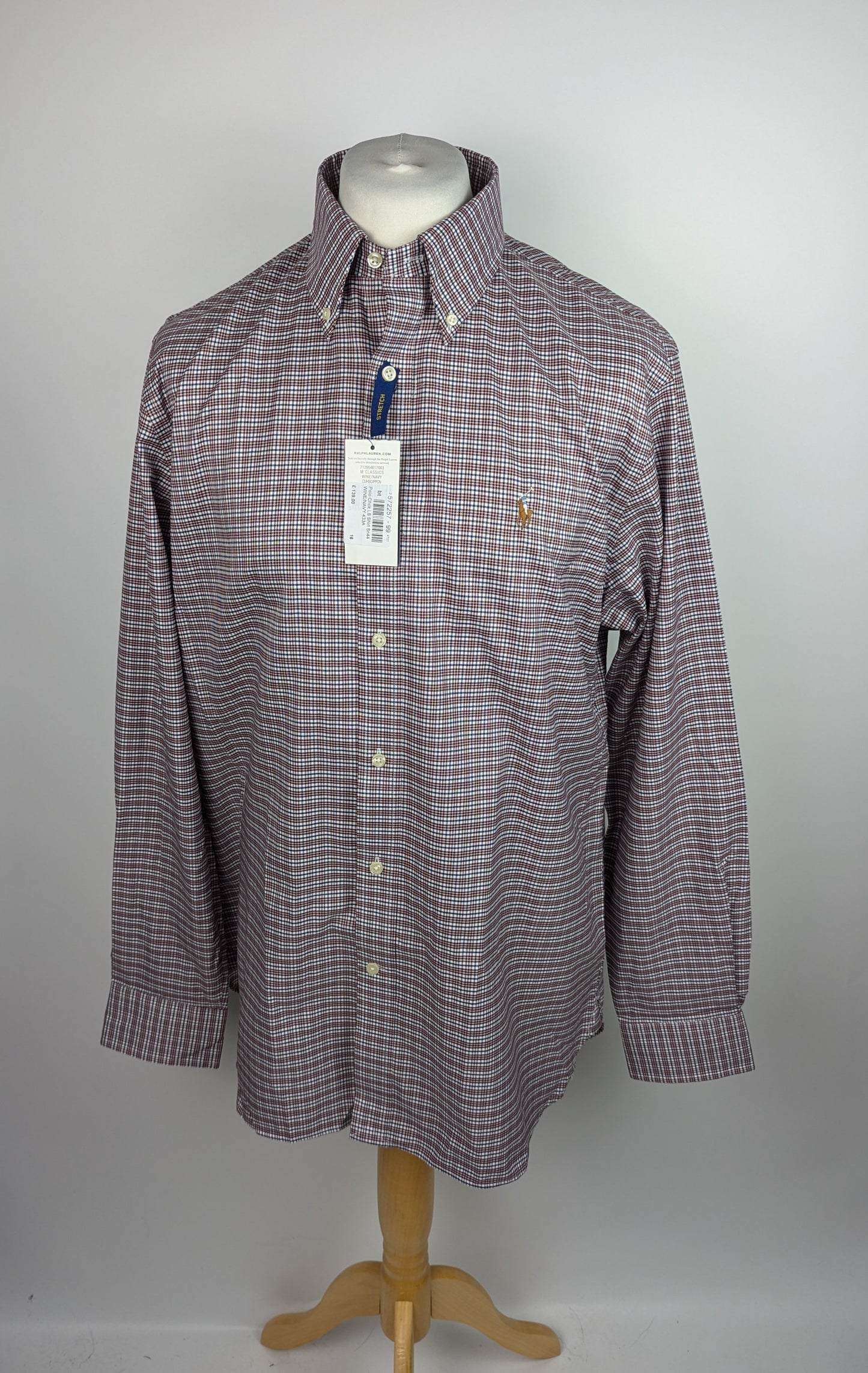 Polo Ralph Lauren Check Pony Shirt - Red / Navy