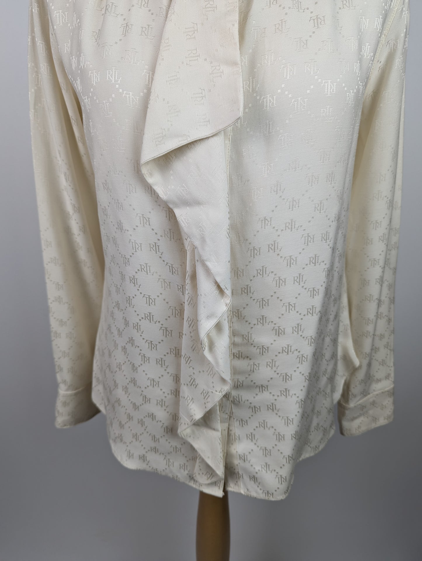 Lauren Ralph Lauren Womens Karilyna Shirt - Cream