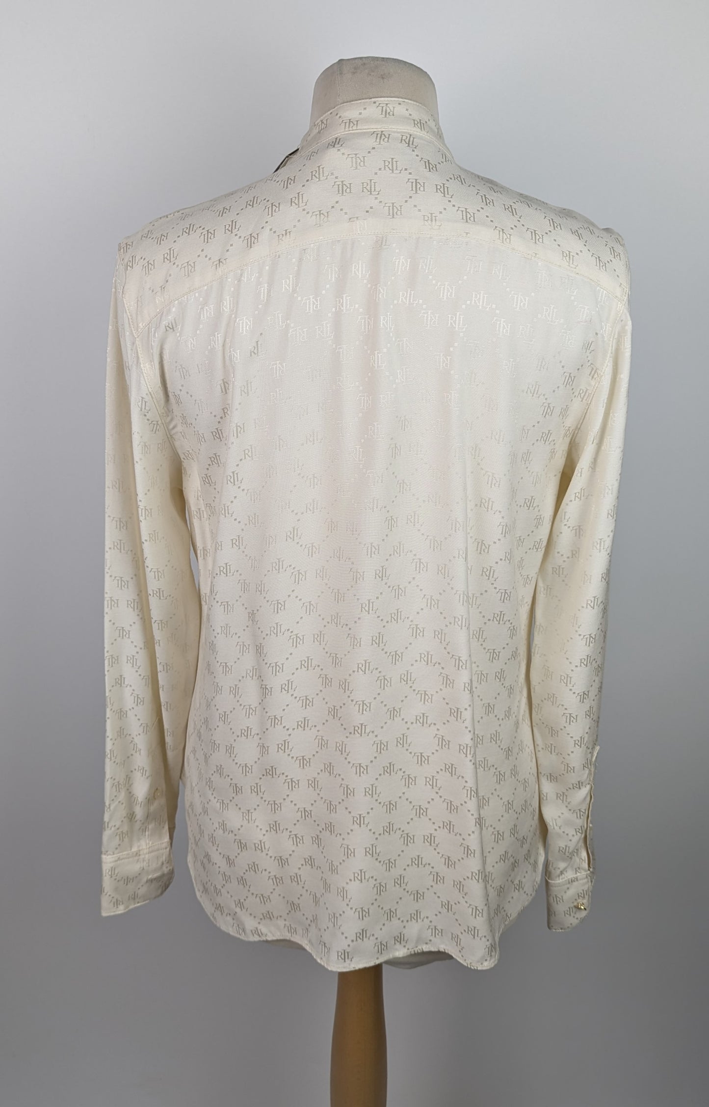 Lauren Ralph Lauren Womens Karilyna Shirt - Cream