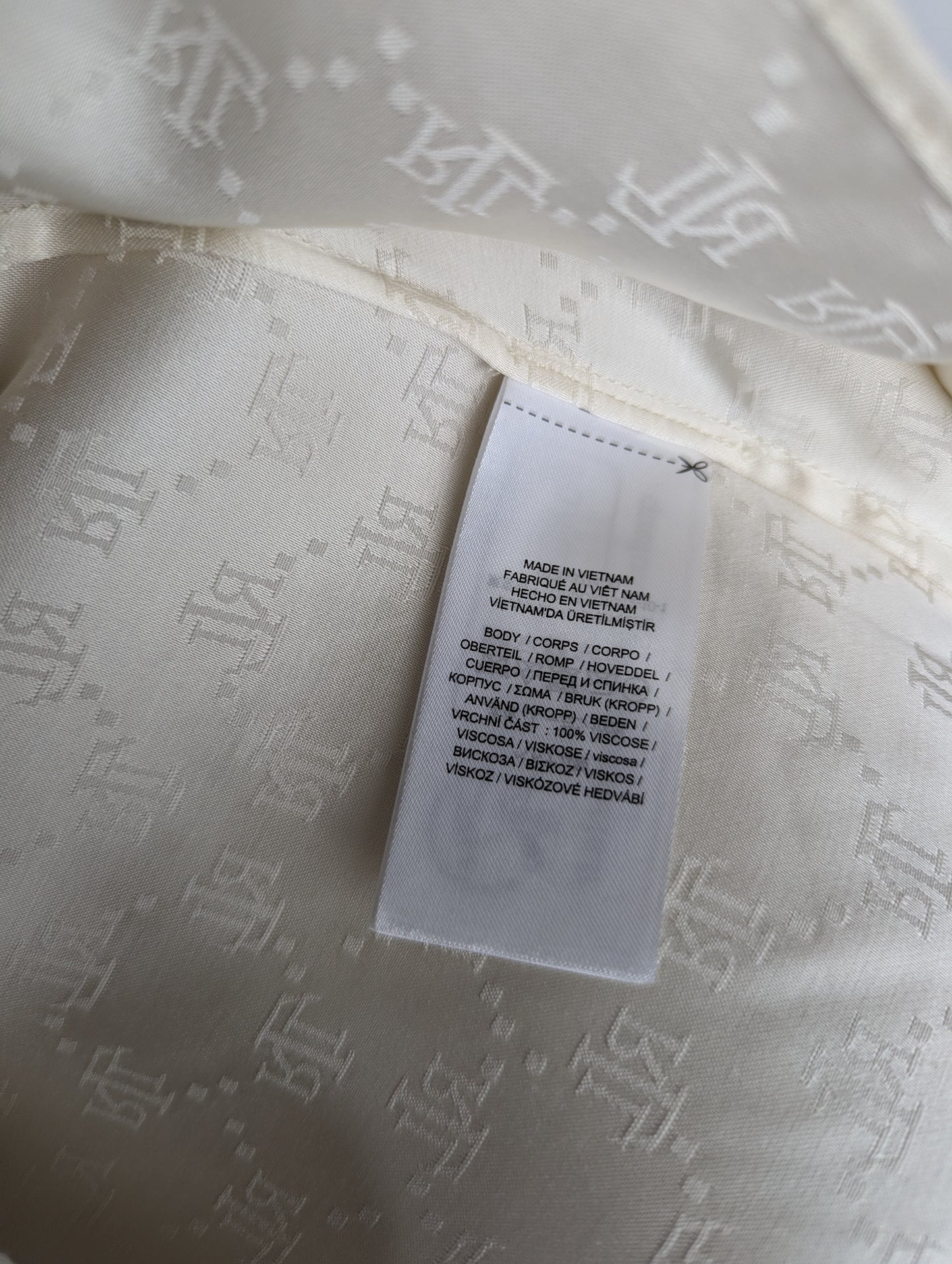 Lauren Ralph Lauren Womens Karilyna Shirt - Cream