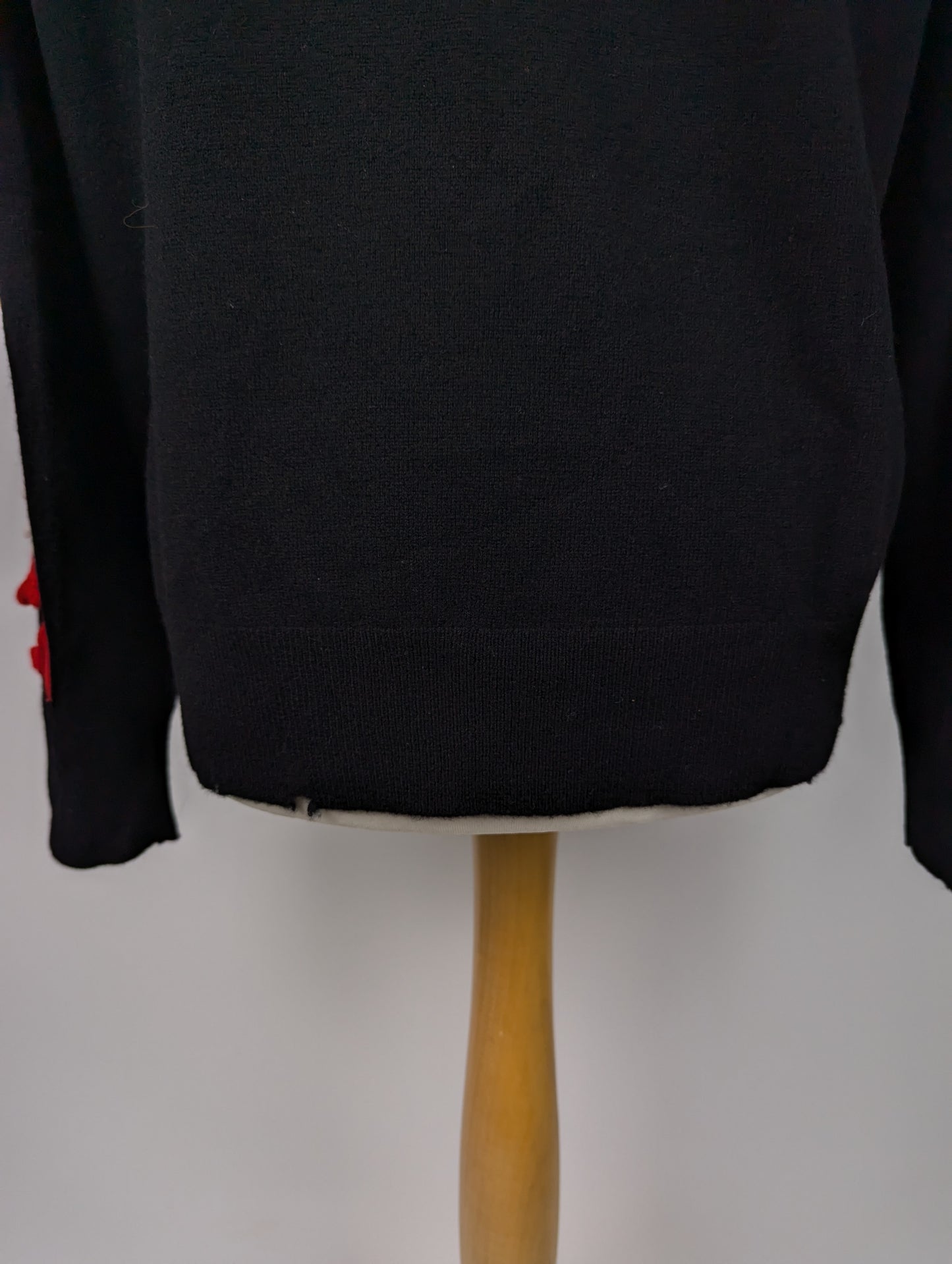 Diesel Mens K-Saria logo-intarsia jumper - Black