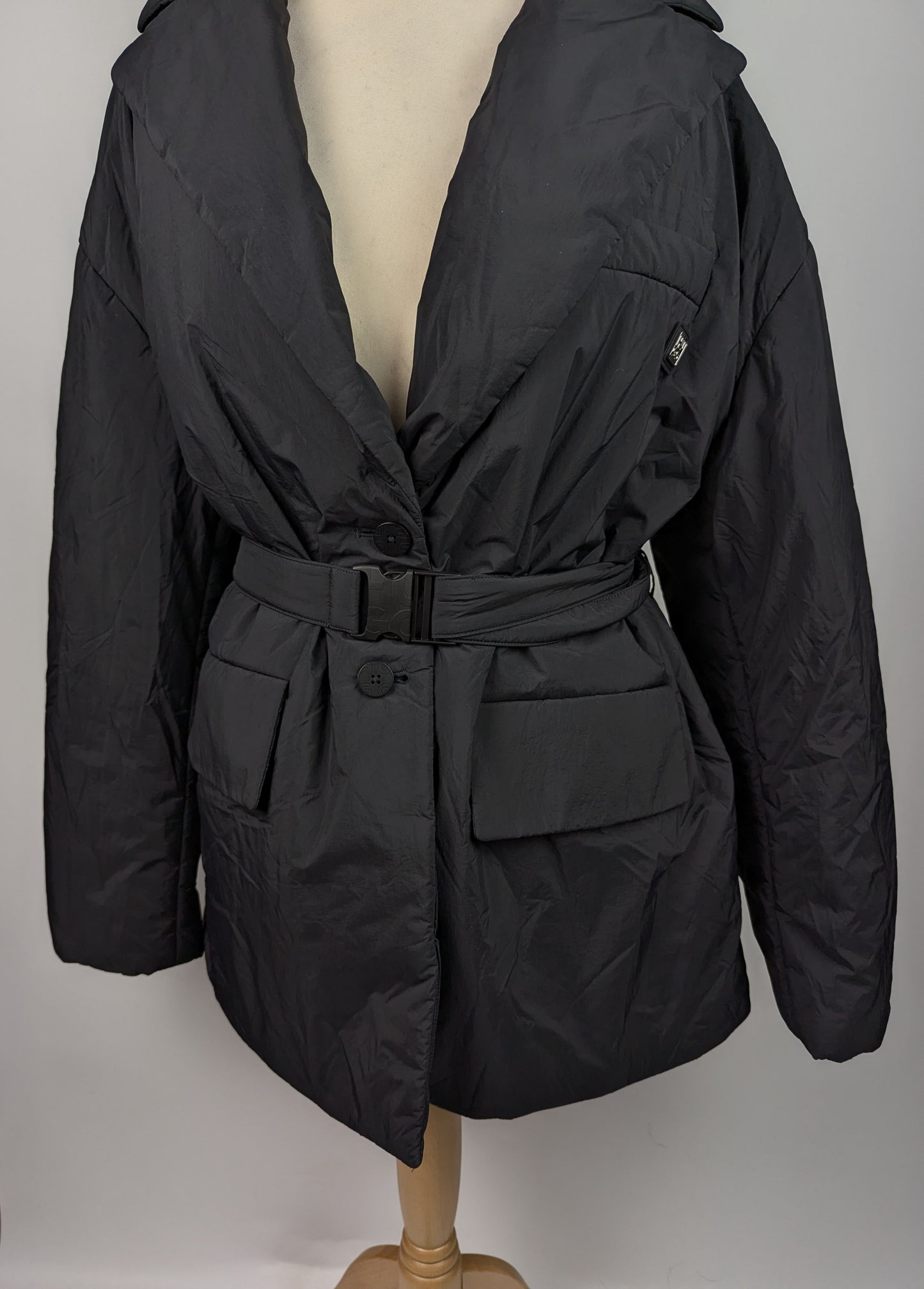 HUGO Aulara Quilted Jacket Womens - Black
