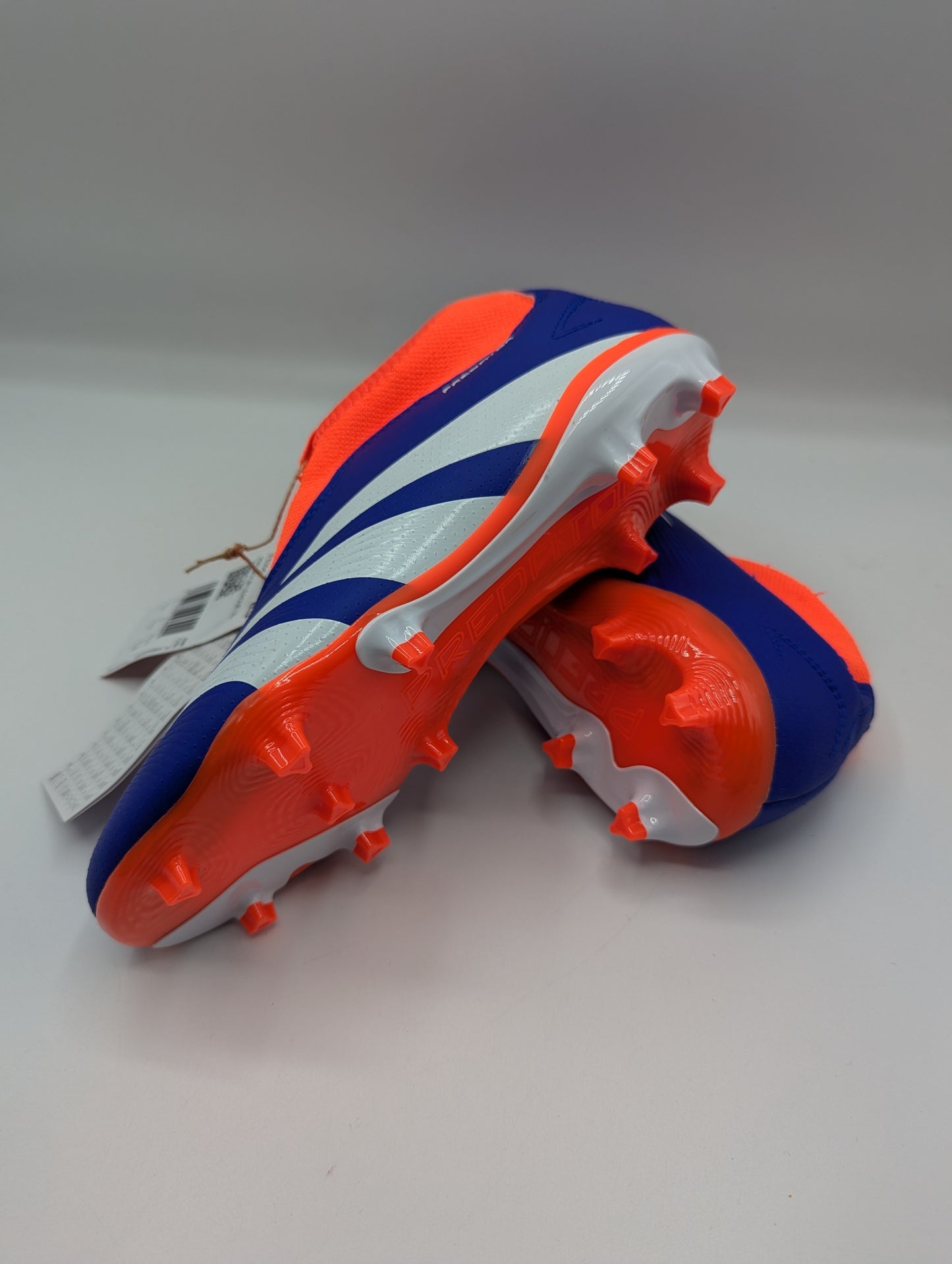 Adidas Predator 24 League Laceless Kids Firm Ground Football Boots - Blue