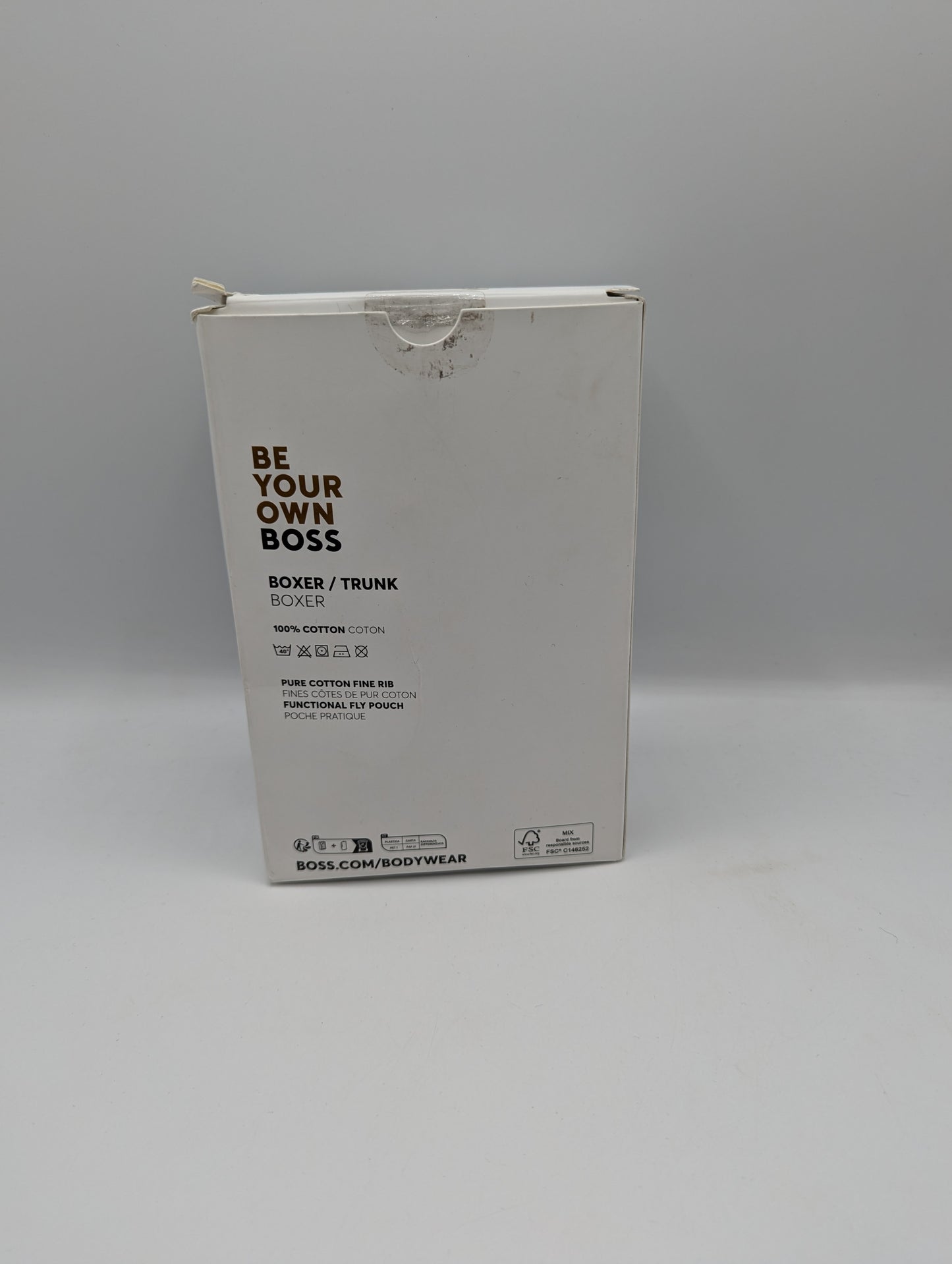 Boss 2 Pack Logo Waistband Trunks - Navy / Blue