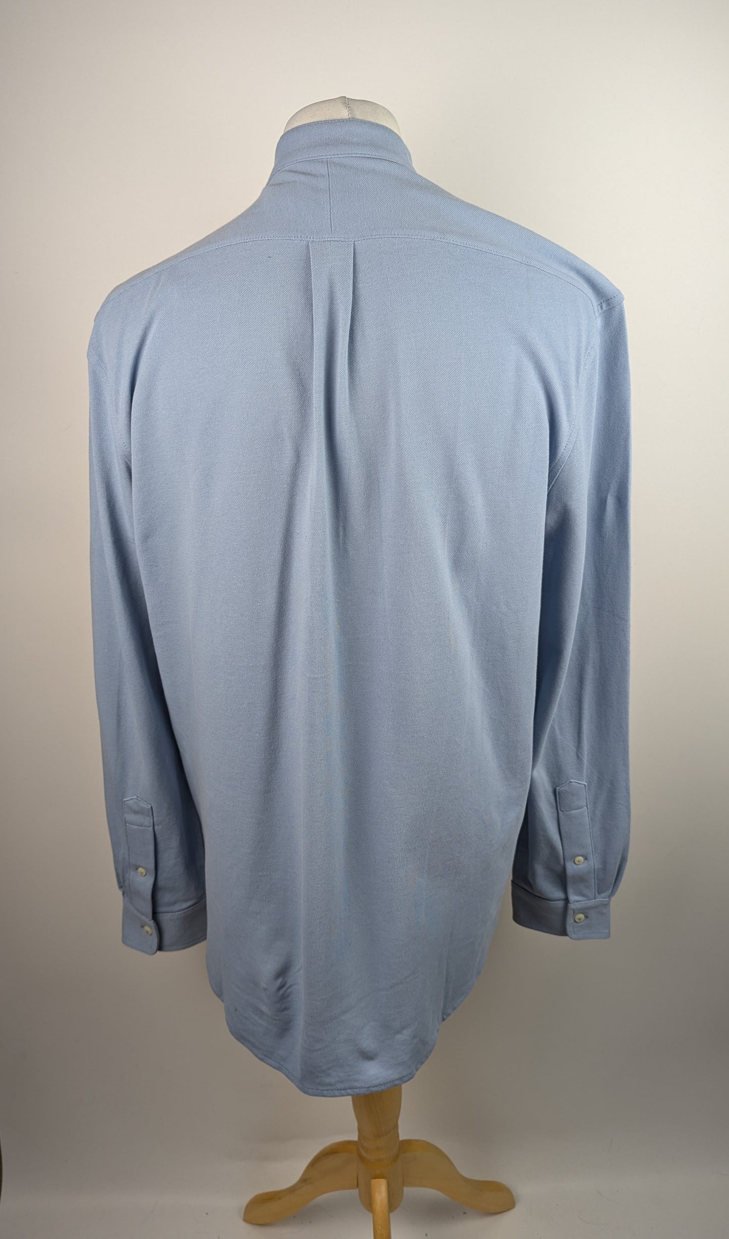 Polo Ralph Lauren Mens Pique Logo Shirt - Blue