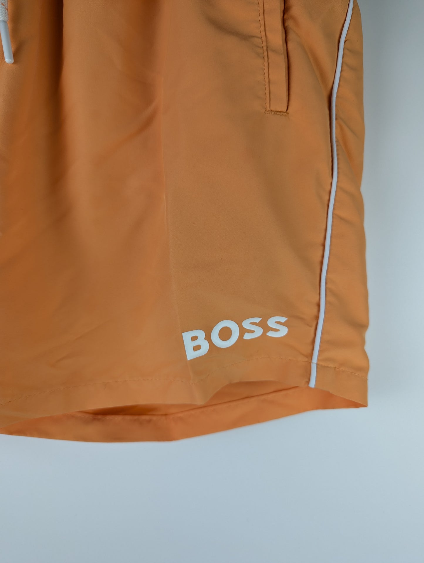 BOSS Men's Starfish Swim Shorts - Orange