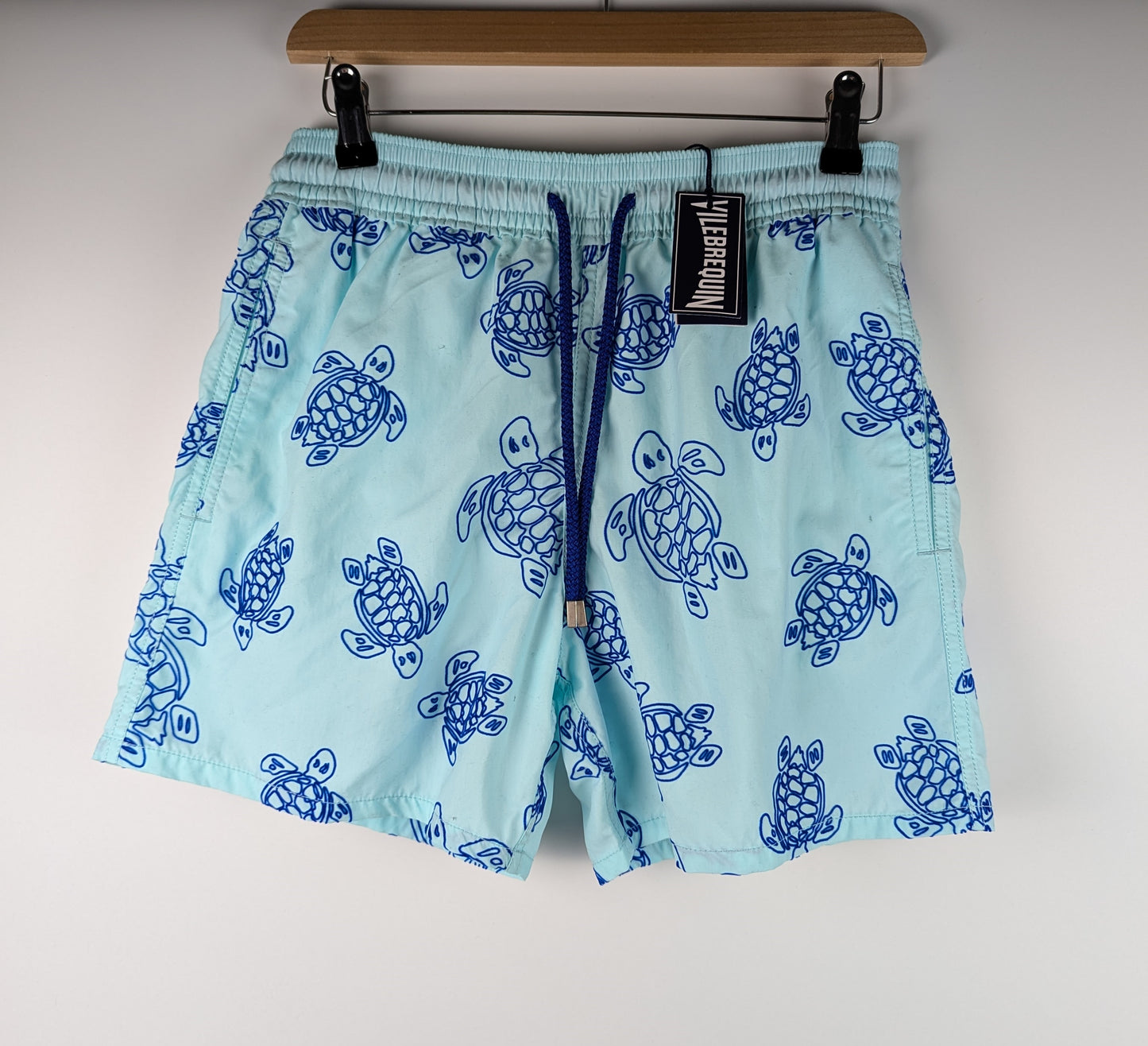 VILEBREQUIN flock turtle swim shorts - Blue