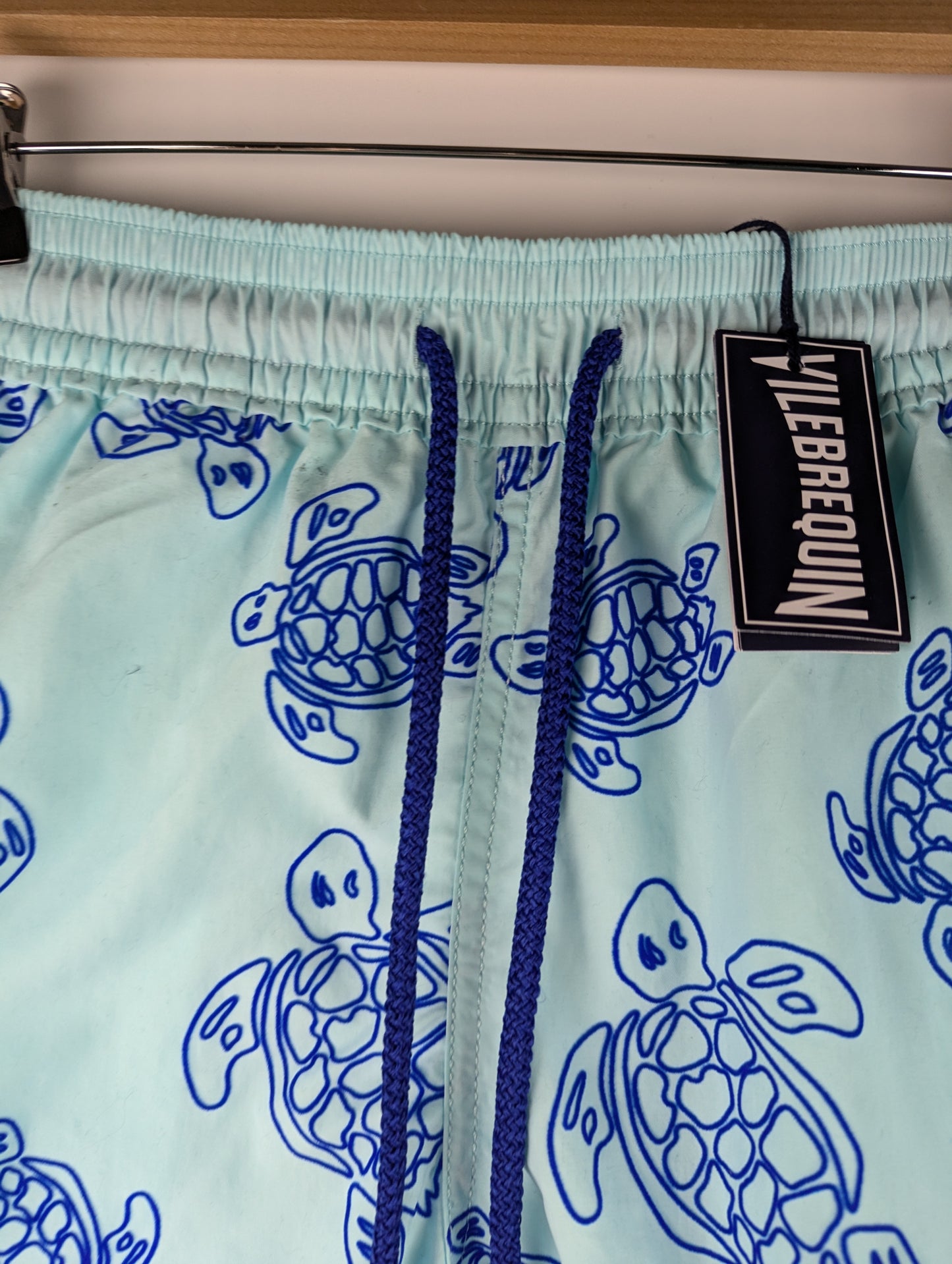 VILEBREQUIN flock turtle swim shorts - Blue