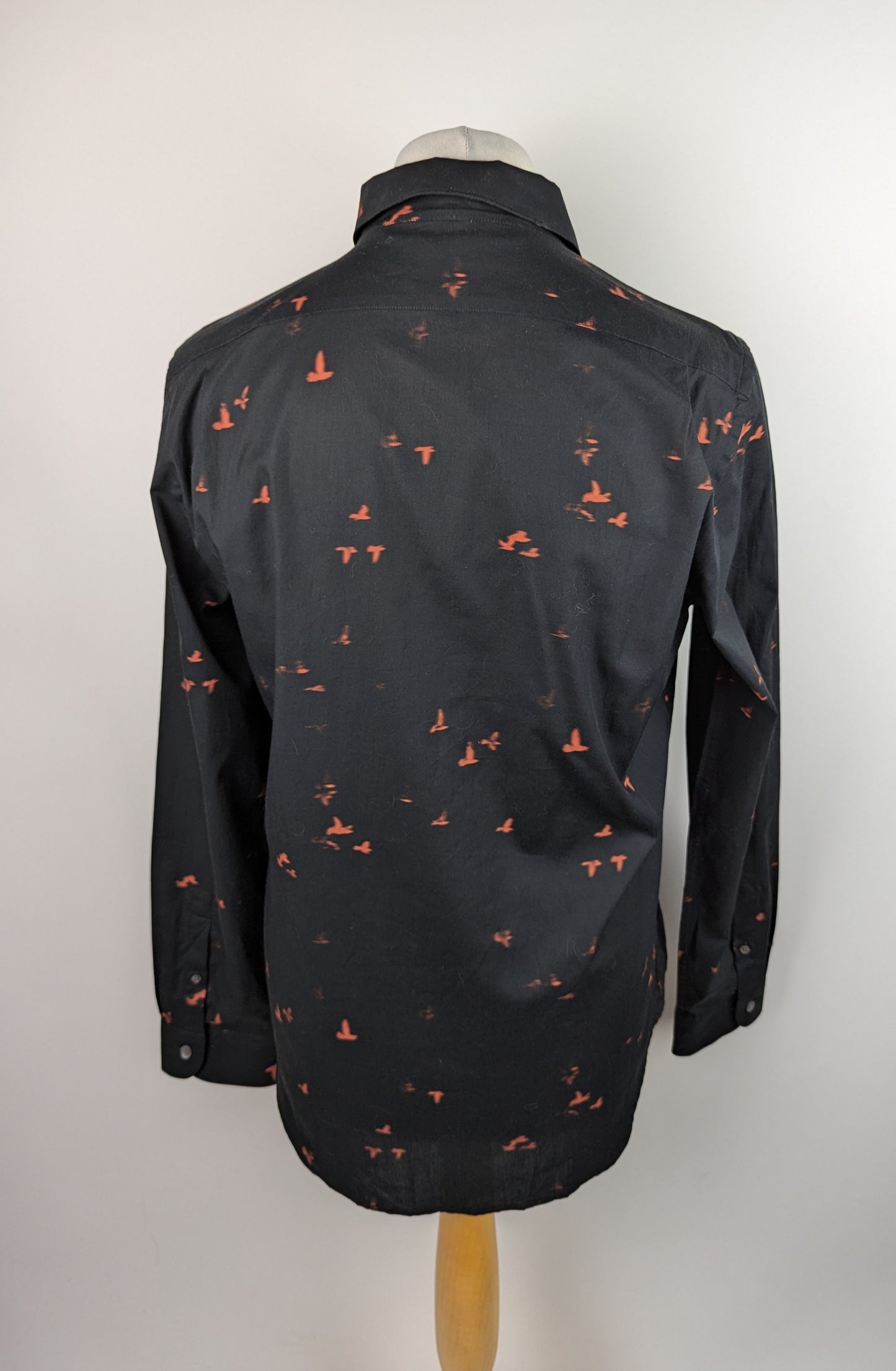 Paul Smith PS Shadow birds shirt - Black