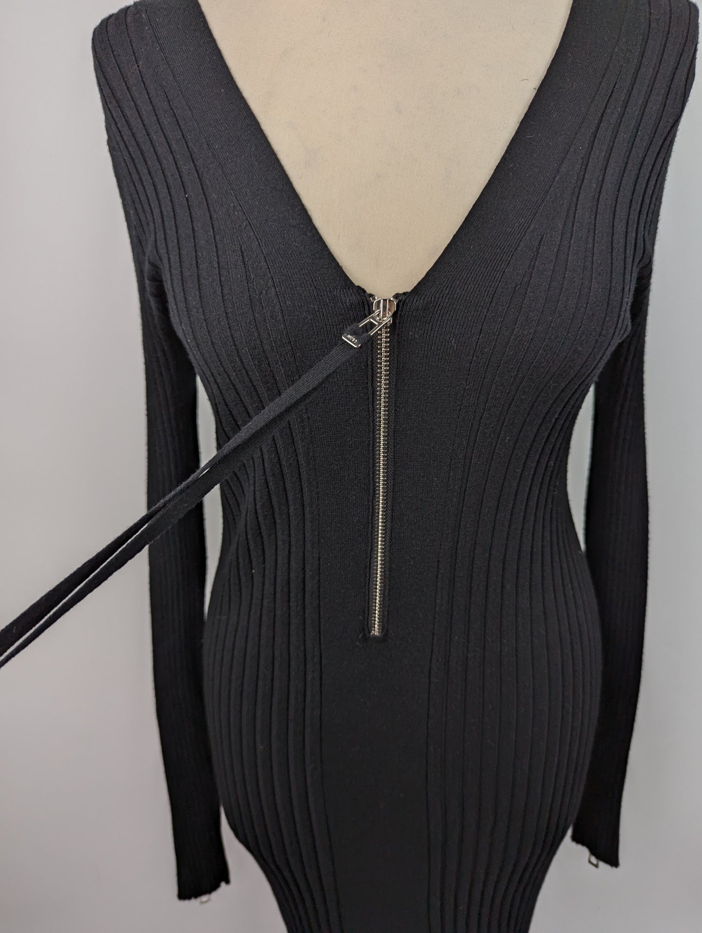 Hugo Slevett Knit Dress - Black