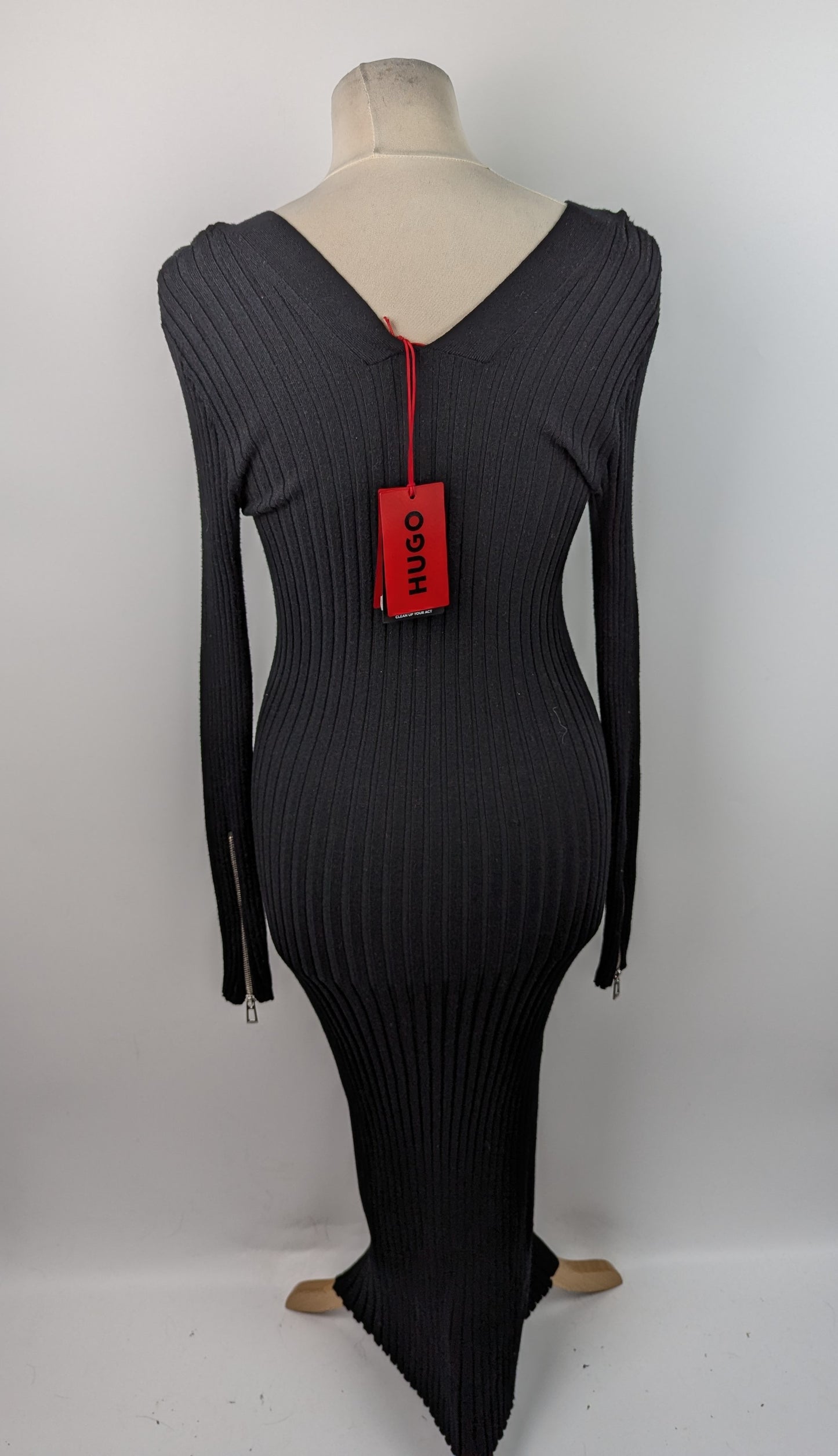 Hugo Slevett Knit Dress - Black