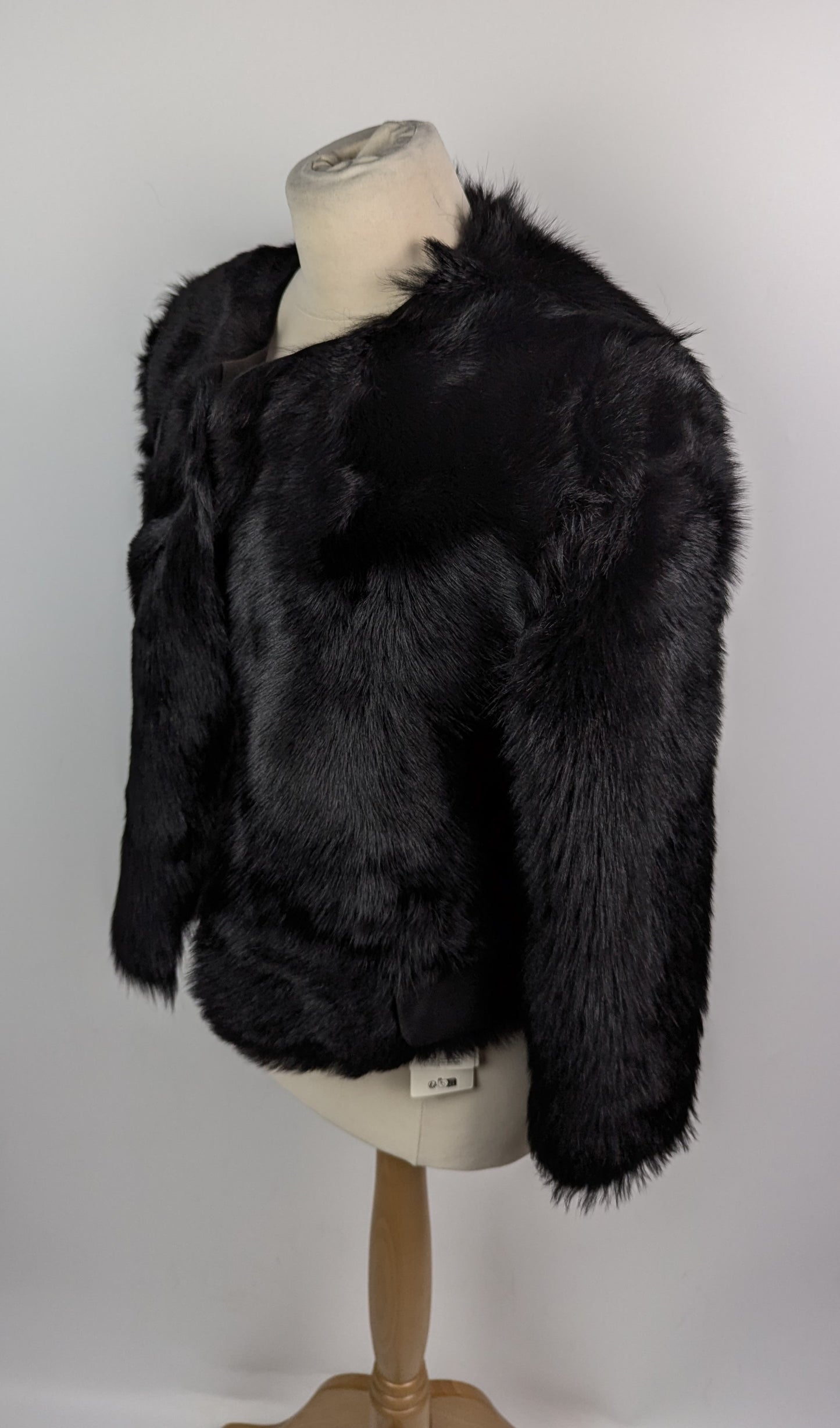 Ted Baker Laevi Reversible Shearling Jacket - Black