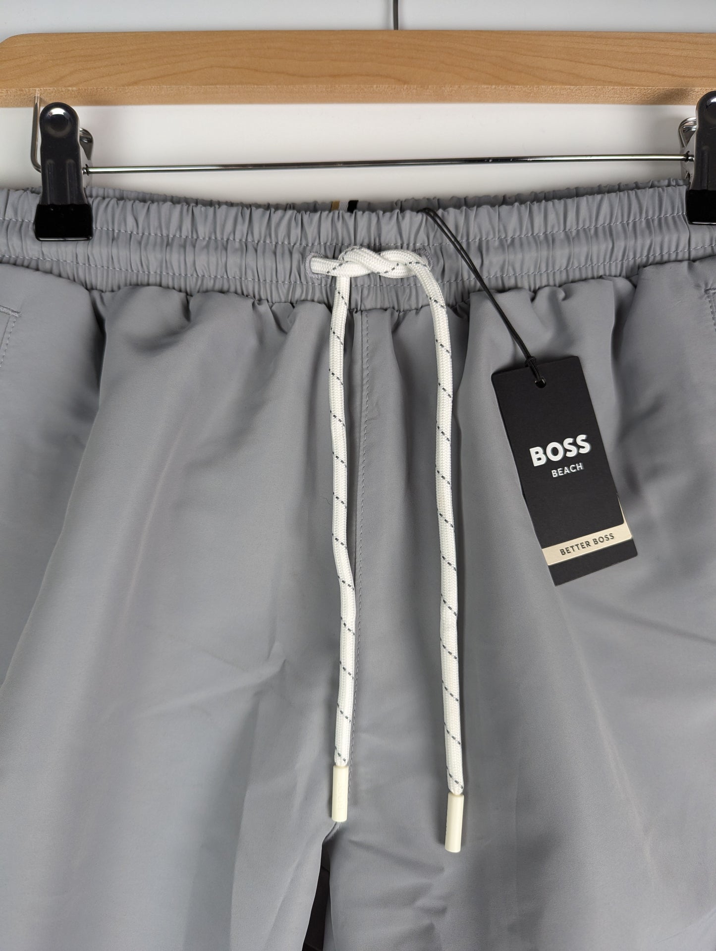 BOSS Men's Sormfish Swim Shorts - Grey