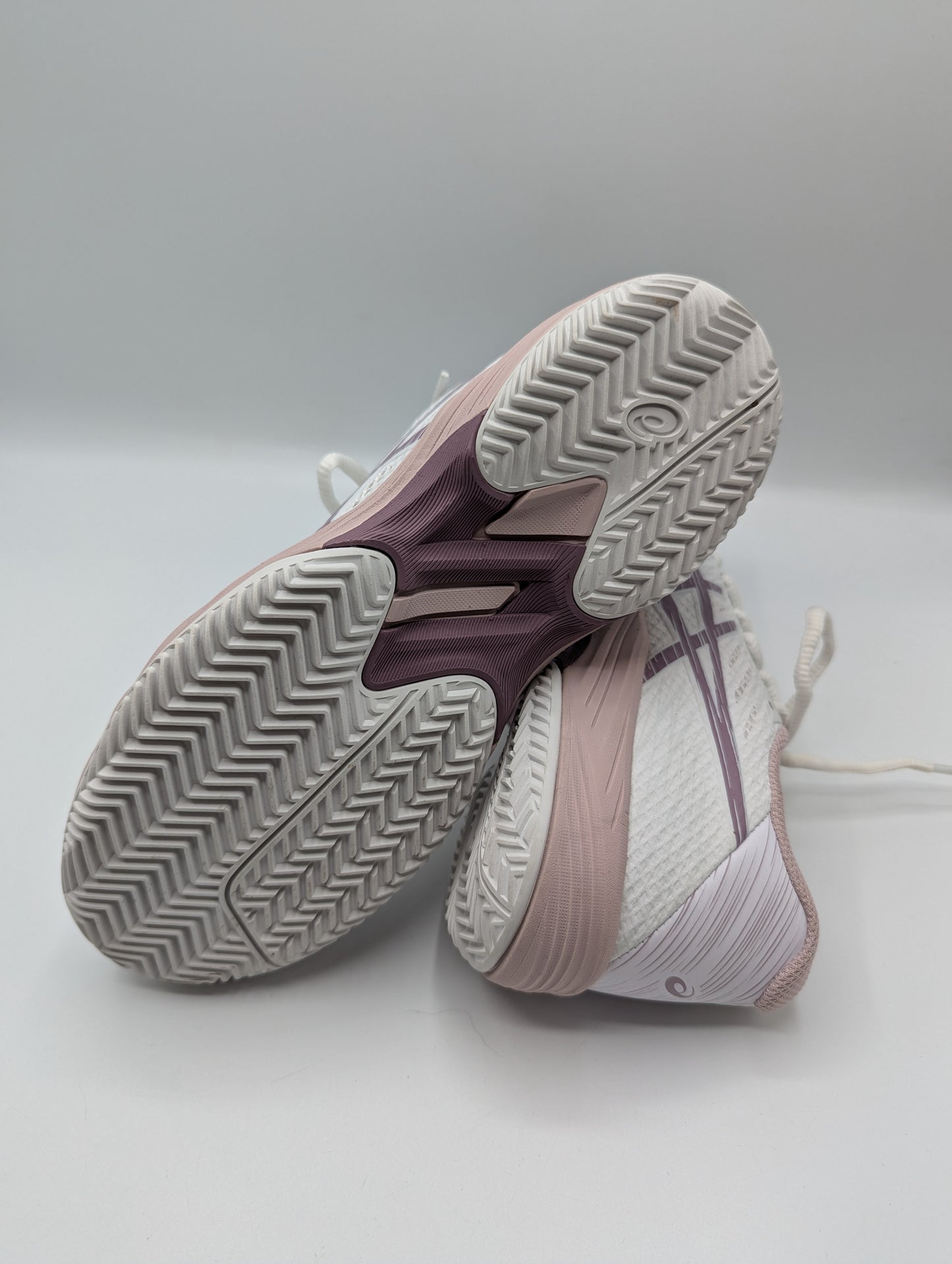 Asics Gel-Game 9 Women's Tennis Shoes - White / Dusty mauve