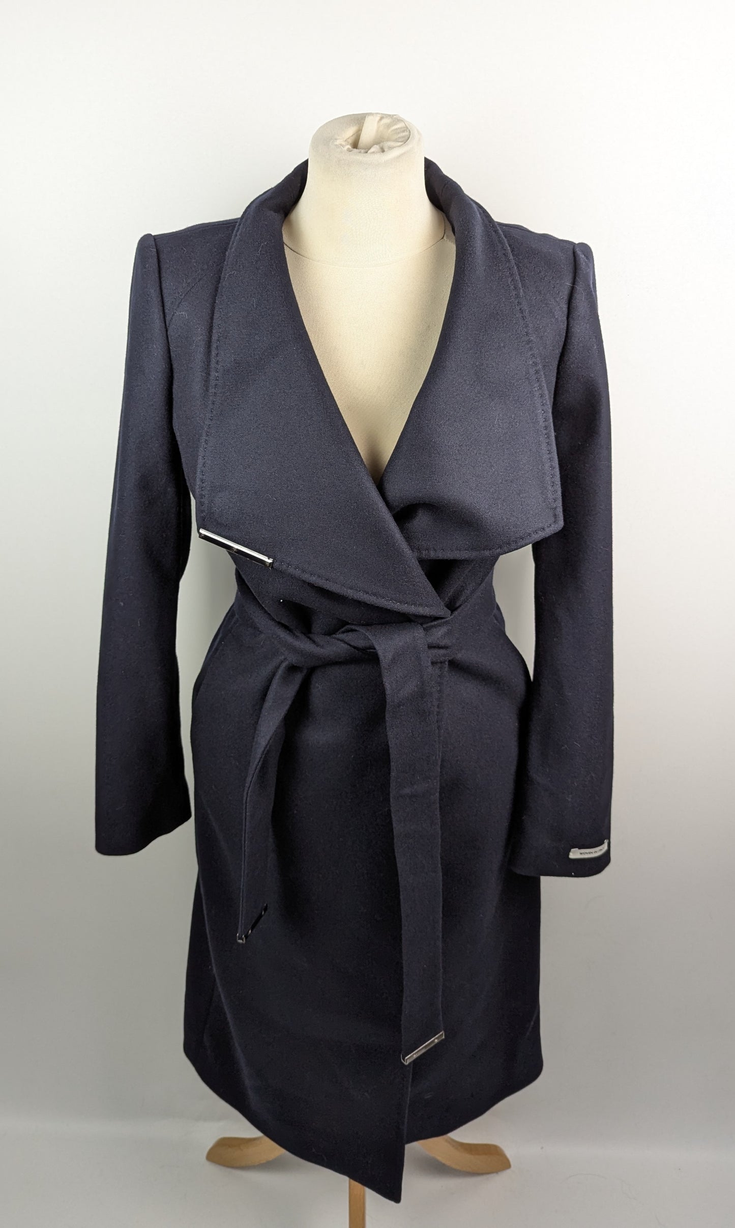 Ted Baker Womens Rose Wool Jacket - Dark Navy