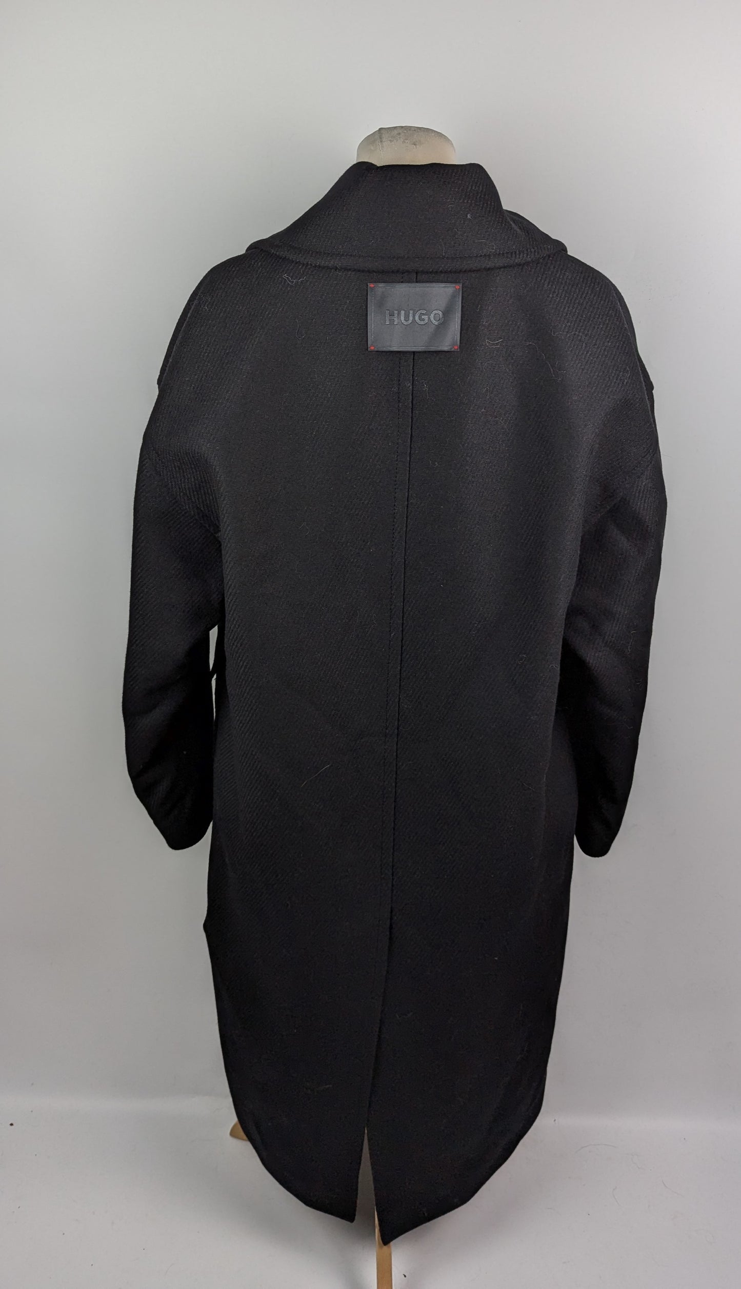 HUGO MISAULA Womens Classic coat - black