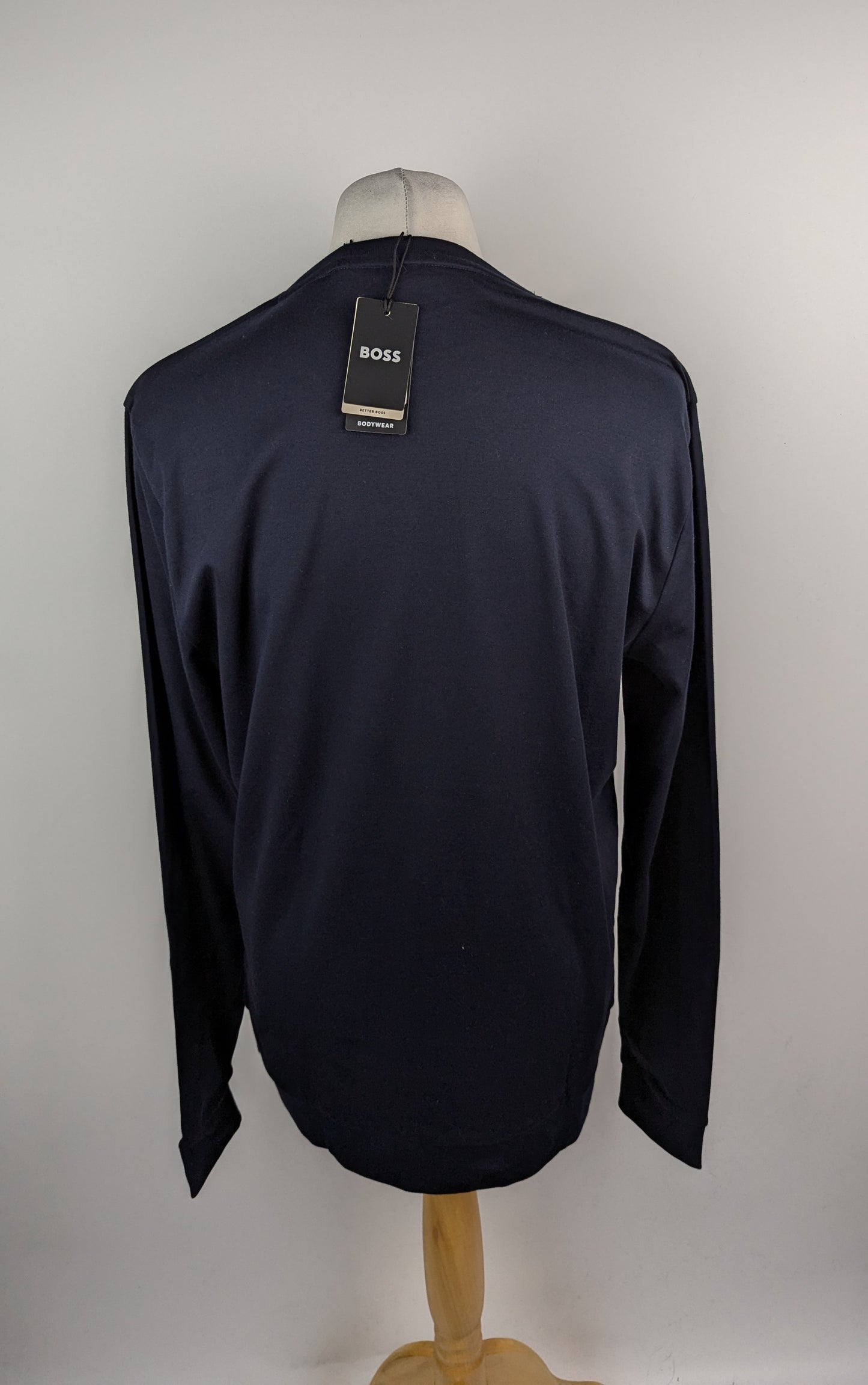 BOSS Gift Long Pyjama Set - Navy / Gold