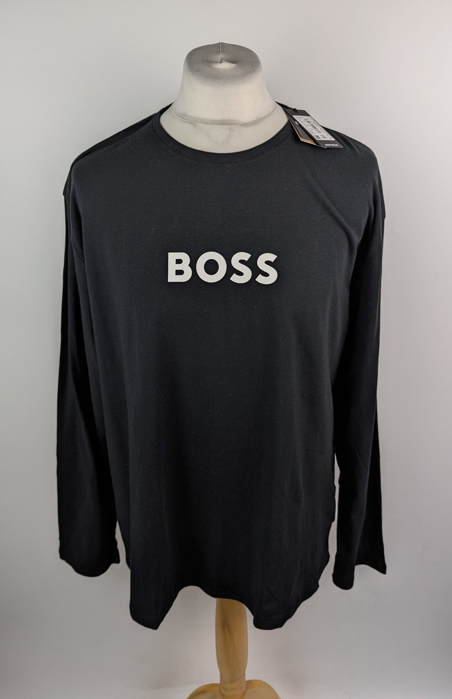 BOSS Easy Long Pyjama Set - Black / Red