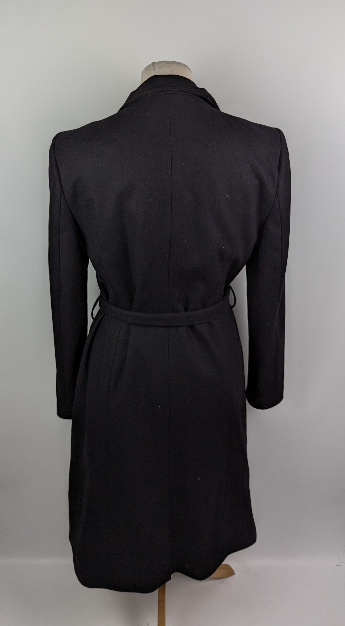 Ted Baker Womens Rose Midi Wool Jacket - Black