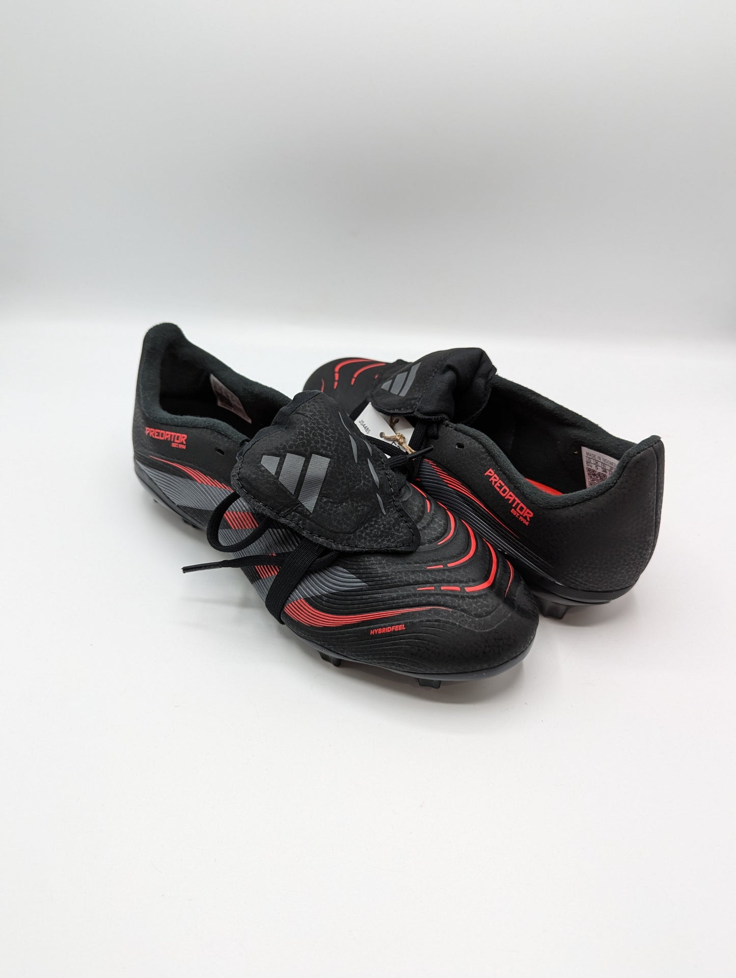 Adidas Kids Predator League Tongue FG Core - Black / Red