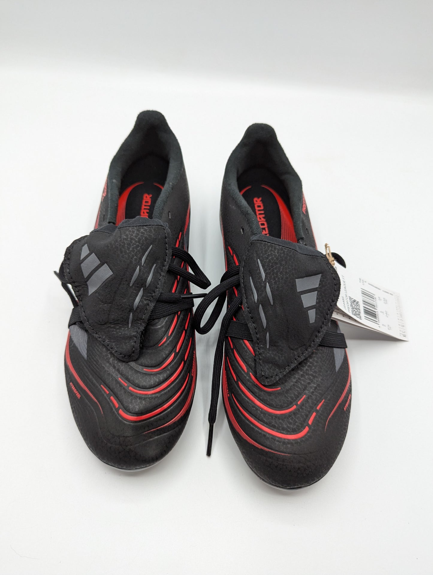 Adidas Kids Predator League Tongue FG Core - Black / Red