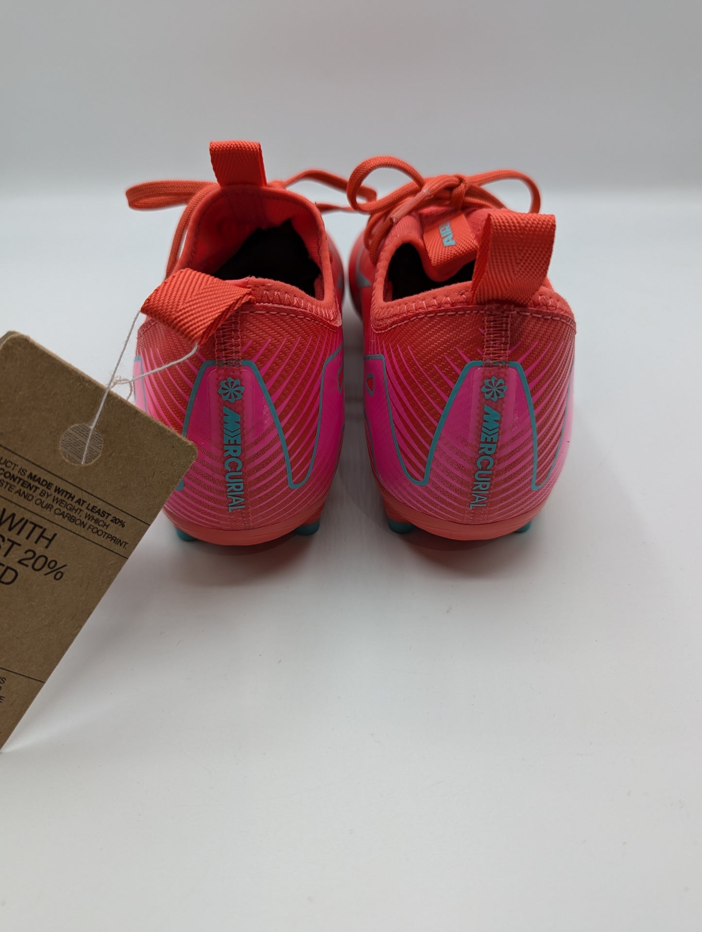 Nike Zoom Mercurial Vapor 16 Academy Juniors Firm Ground Football Boots - Red / green