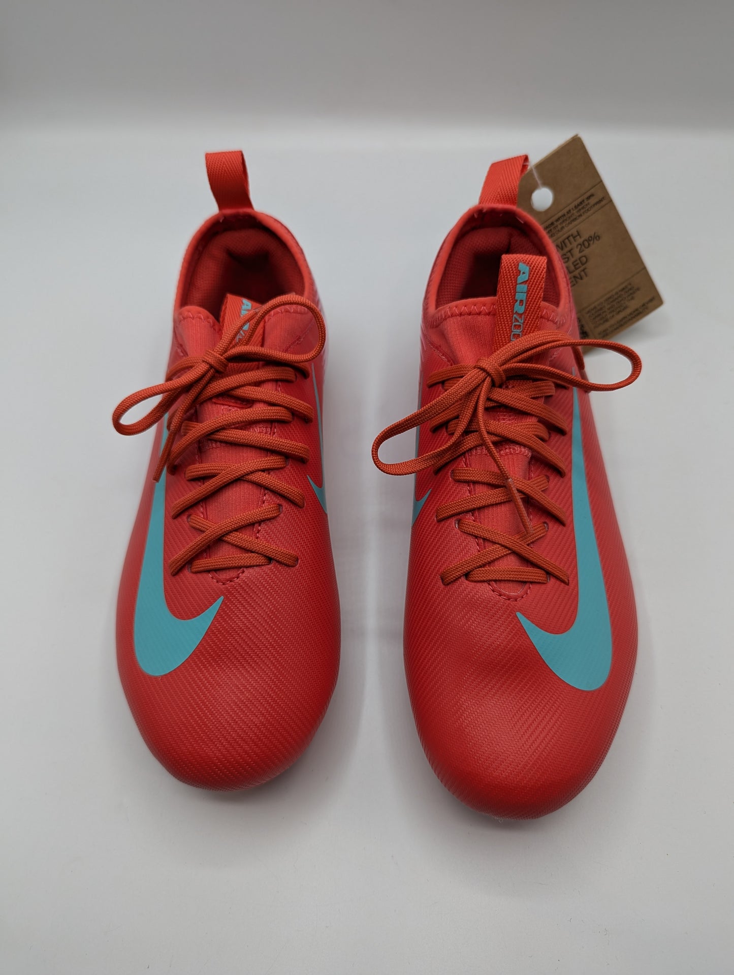 Nike Zoom Mercurial Vapor 16 Academy Juniors Firm Ground Football Boots - Red / green